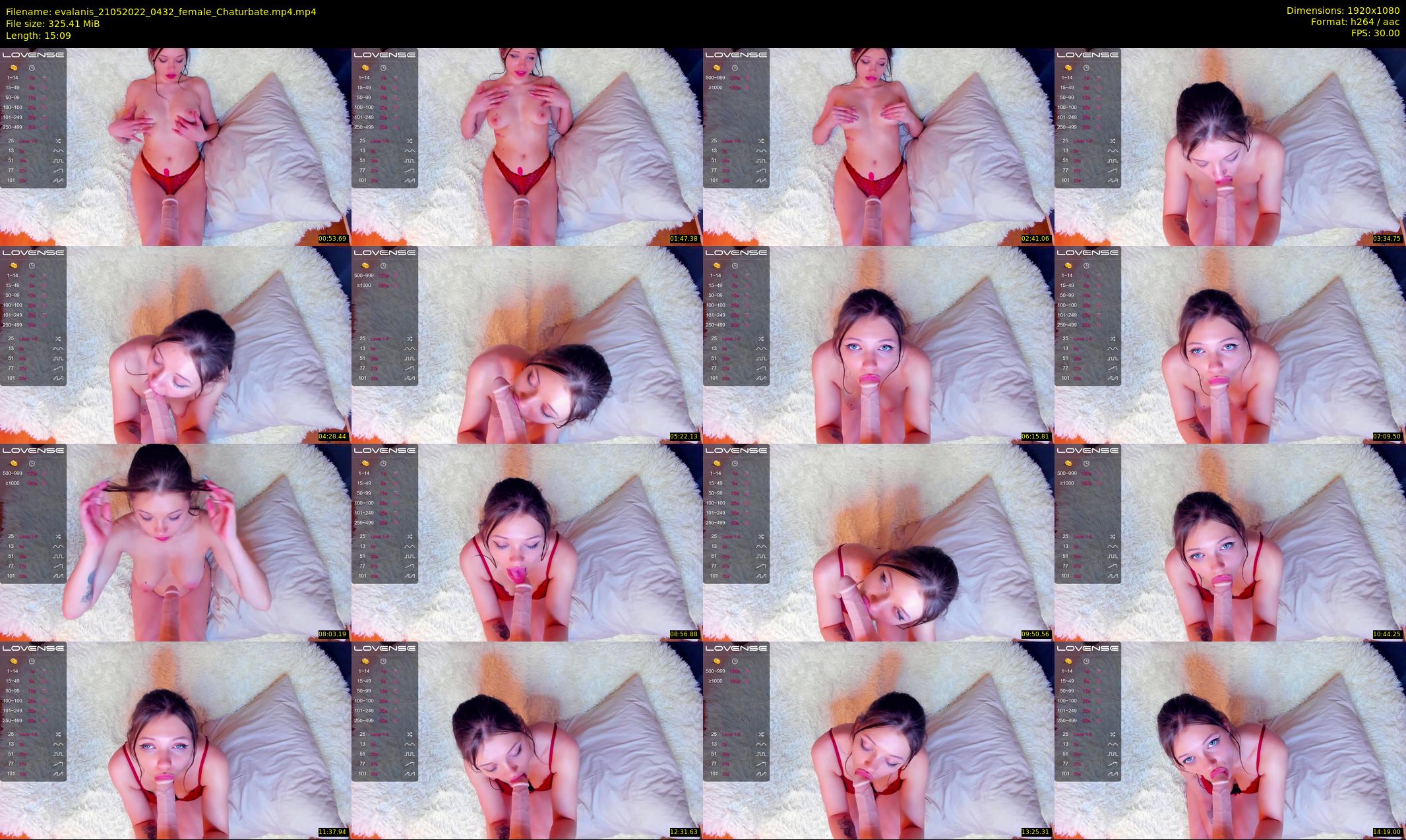evalanis — 16 minute Chaturbate couple cam show recording, 1080p, May 21, 2022