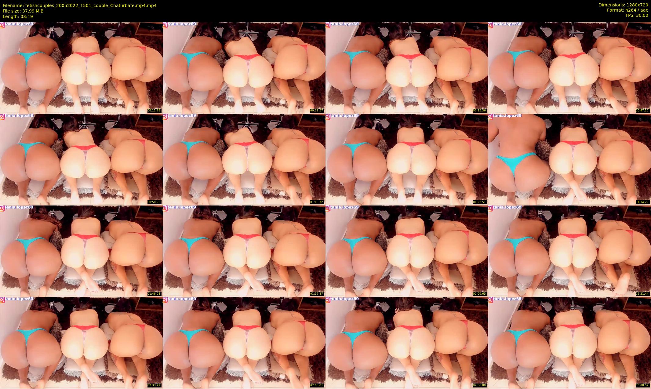 fetishcouples — 4 minute Chaturbate couple cam show recording, 720p, May 20, 2022