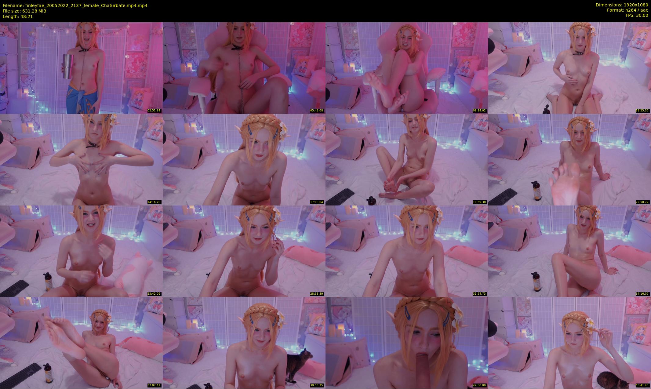 finleyfae — 49 minute Chaturbate female cam show recording, 1080p, May 20, 2022