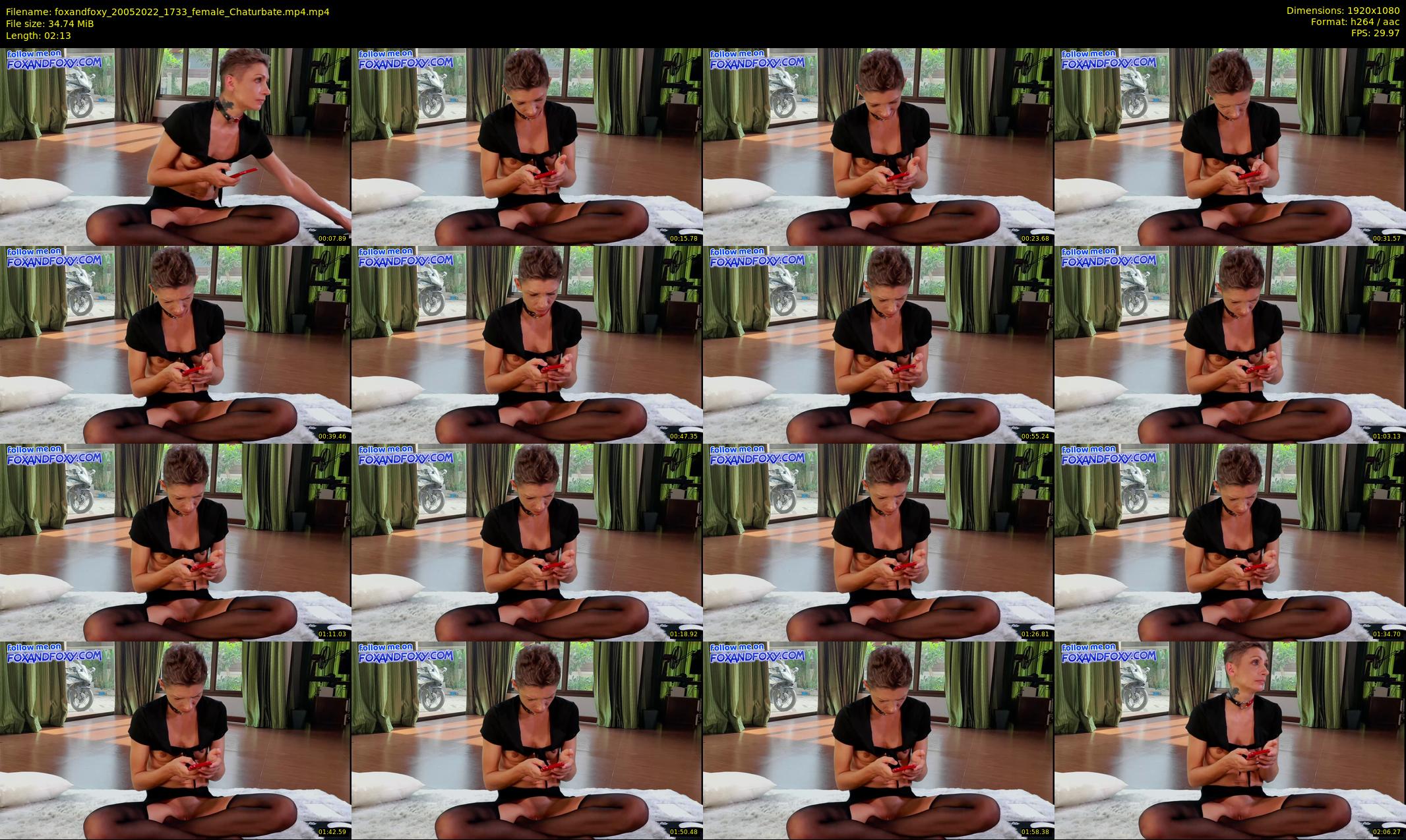foxandfoxy — 3 minute Chaturbate couple cam show recording, 1080p, May 20, 2022