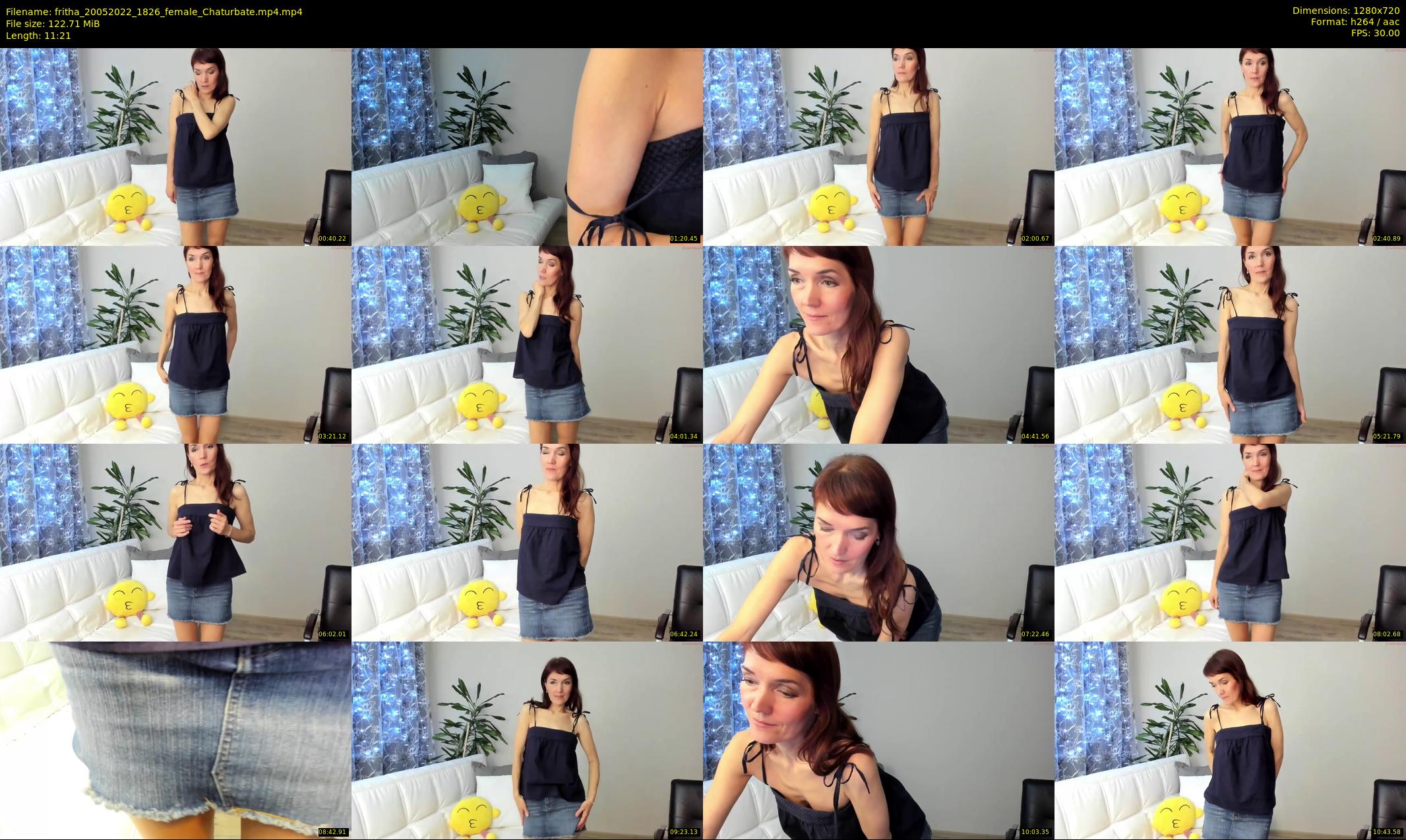 fritha — 12 minute Chaturbate female cam show recording, 720p, May 20, 2022