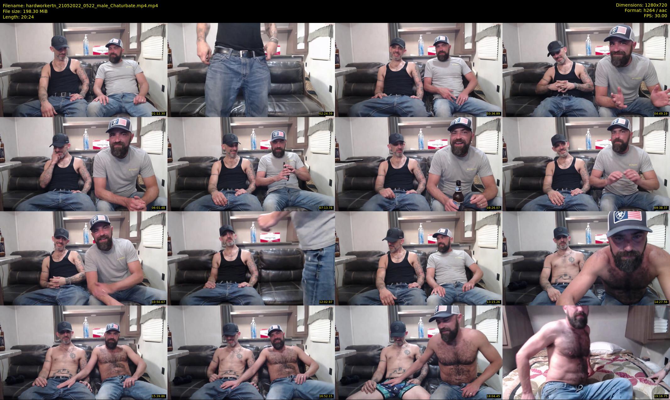 hardworkertn — 21 minute Chaturbate male cam show recording, 720p, May 21, 2022