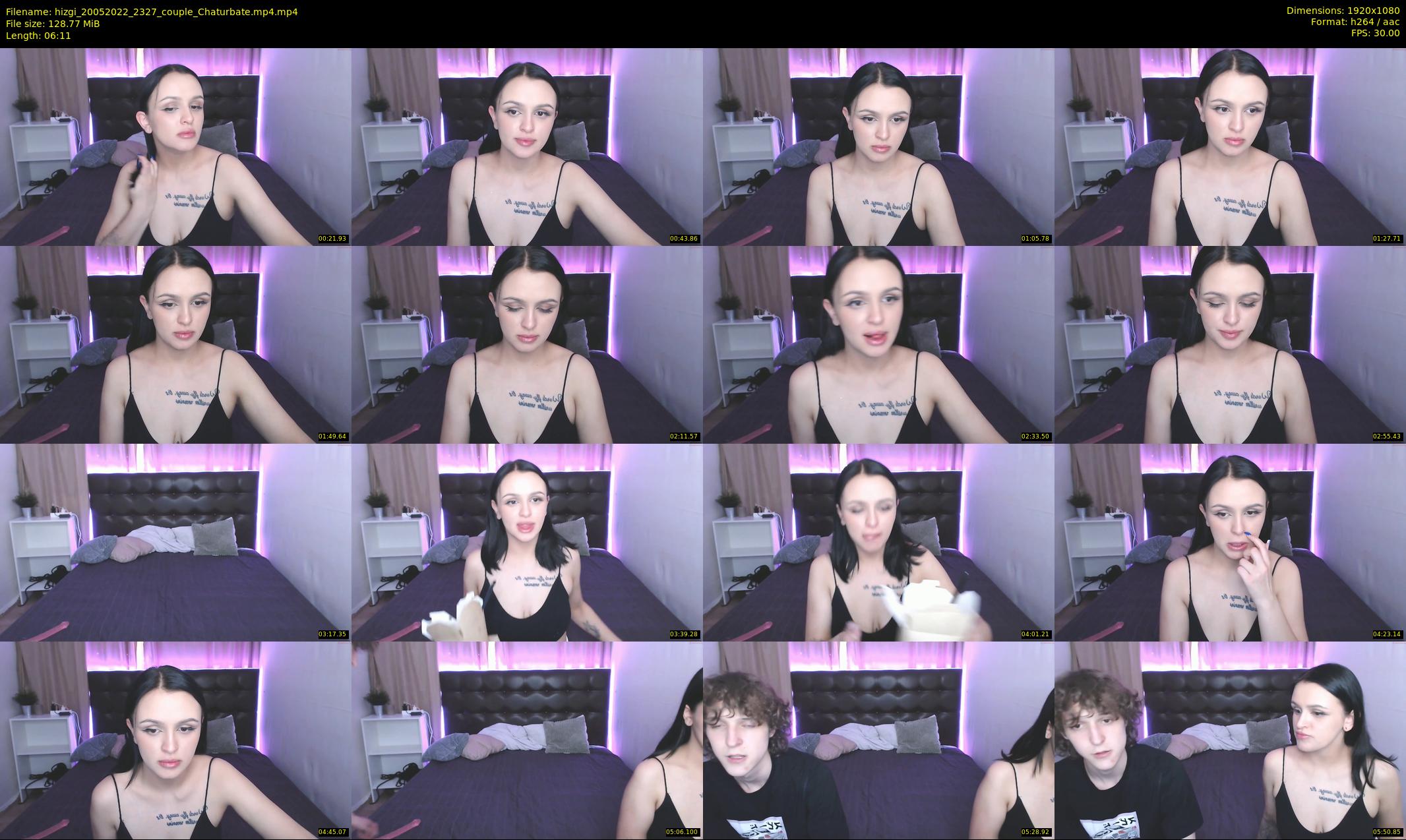 hizgi — 7 minute Chaturbate couple cam show recording, 1080p, May 20, 2022