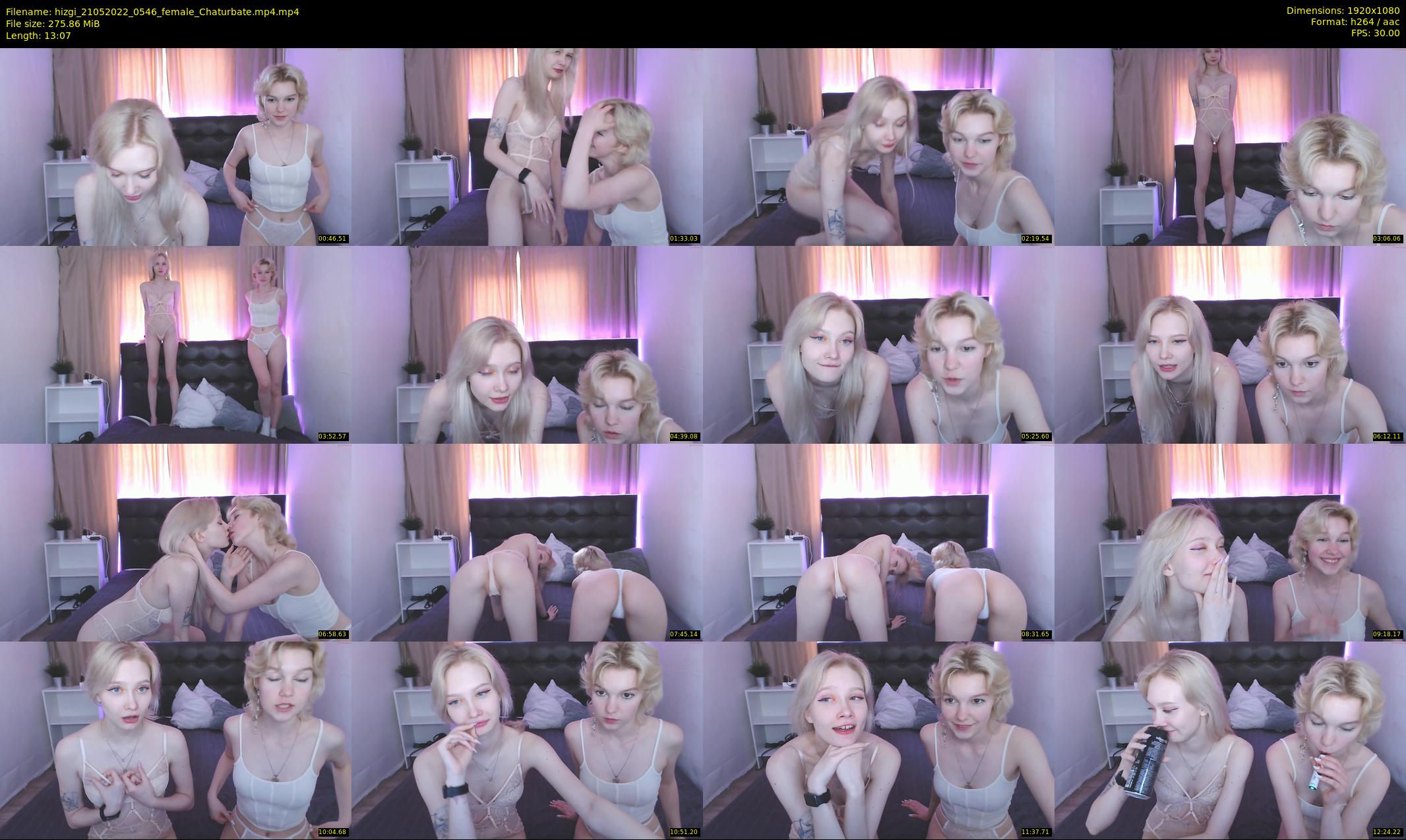 hizgi — 14 minute Chaturbate couple cam show recording, 1080p, May 21, 2022