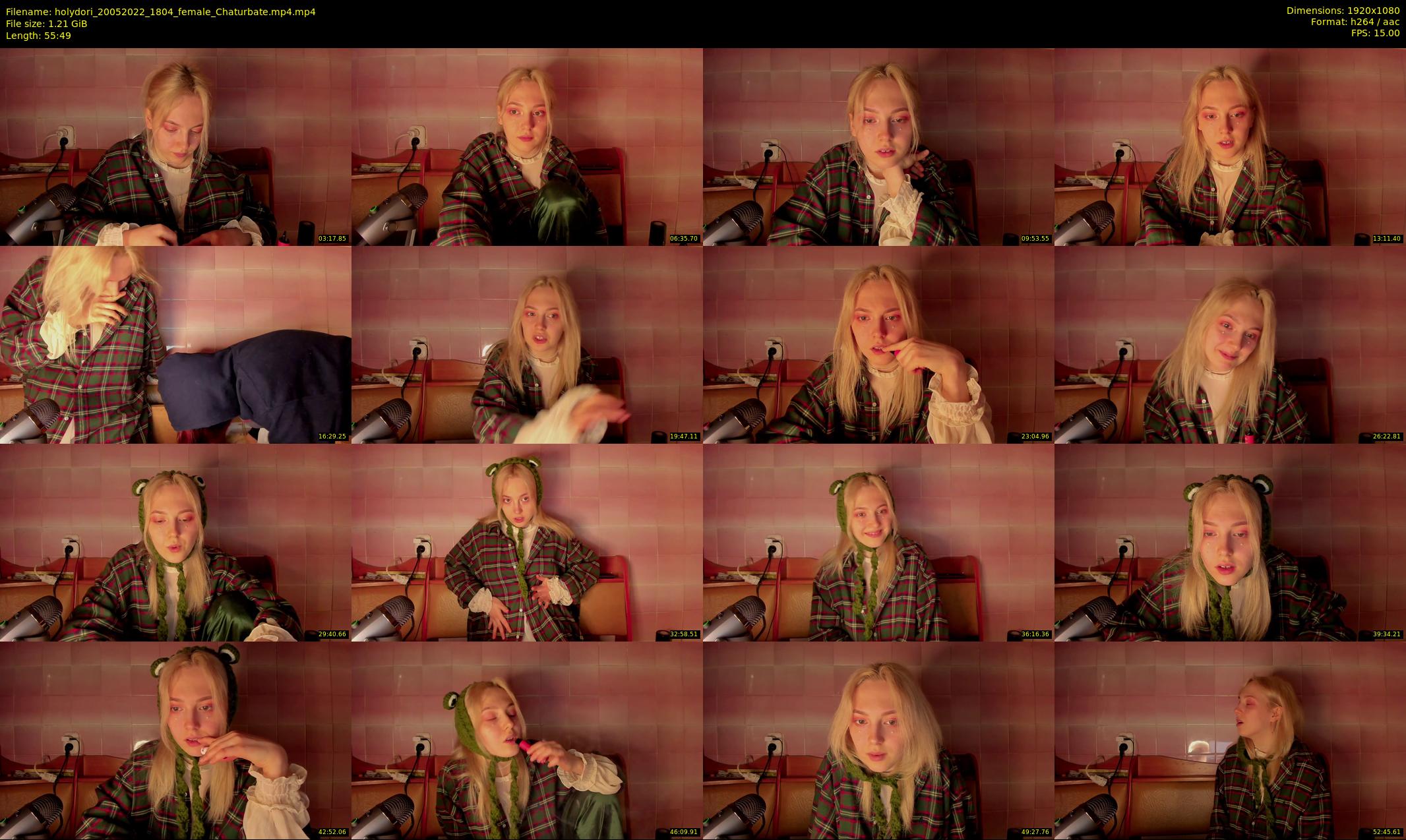 holydori — 56 minute Chaturbate female cam show recording, 1080p, May 20, 2022