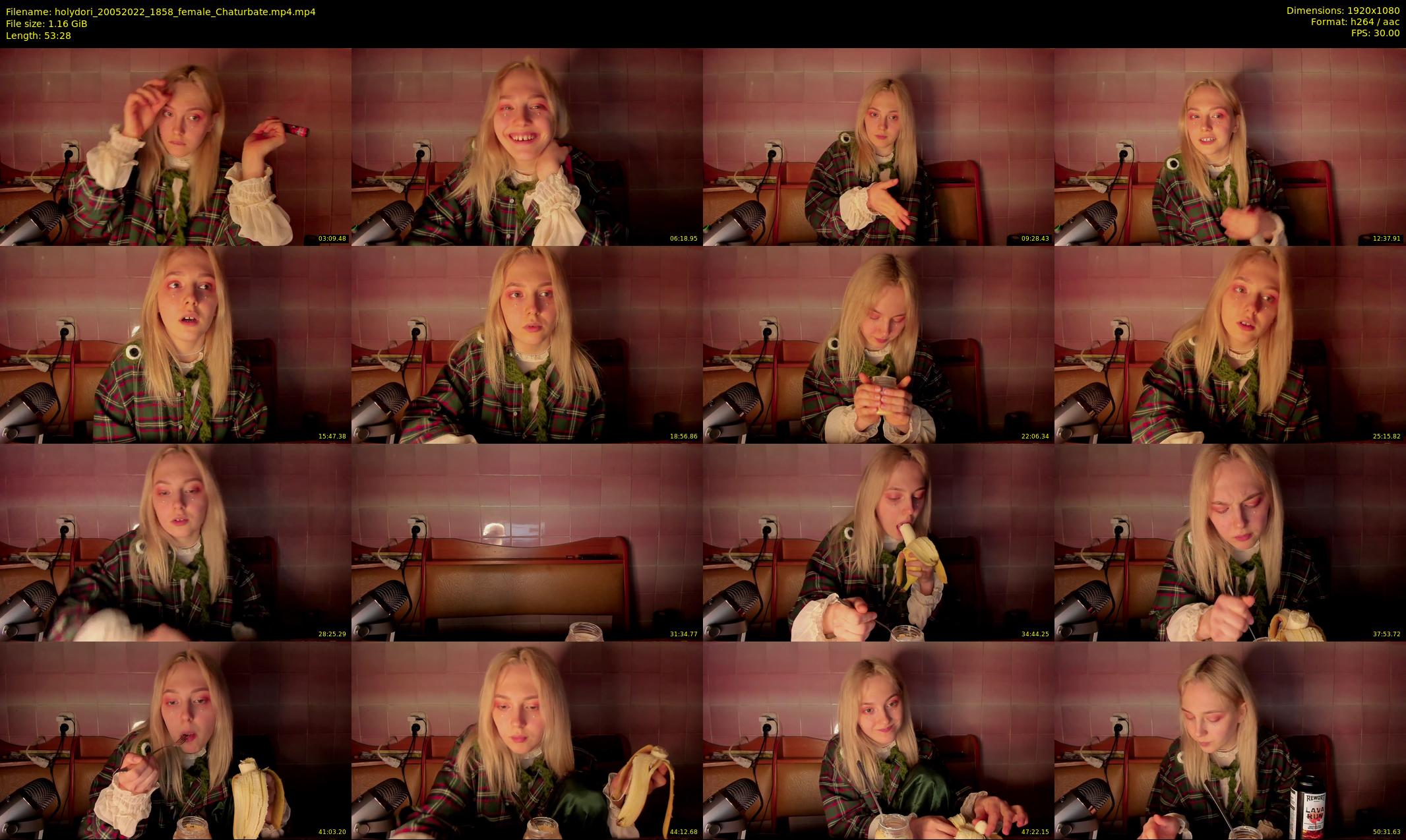 holydori — 54 minute Chaturbate female cam show recording, 1080p, May 20, 2022