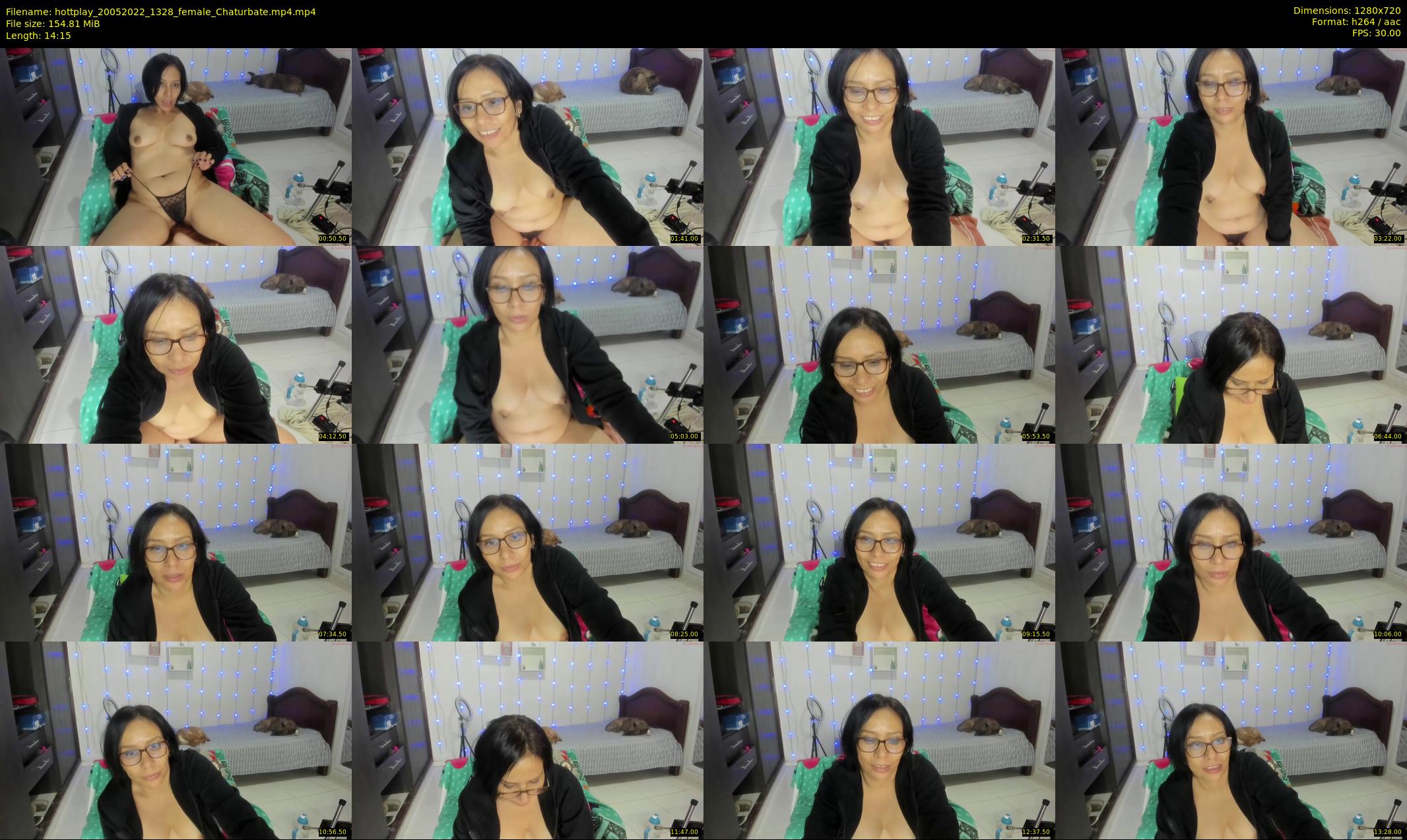 hottplay — 15 minute Chaturbate female cam show recording, 720p, May 20, 2022