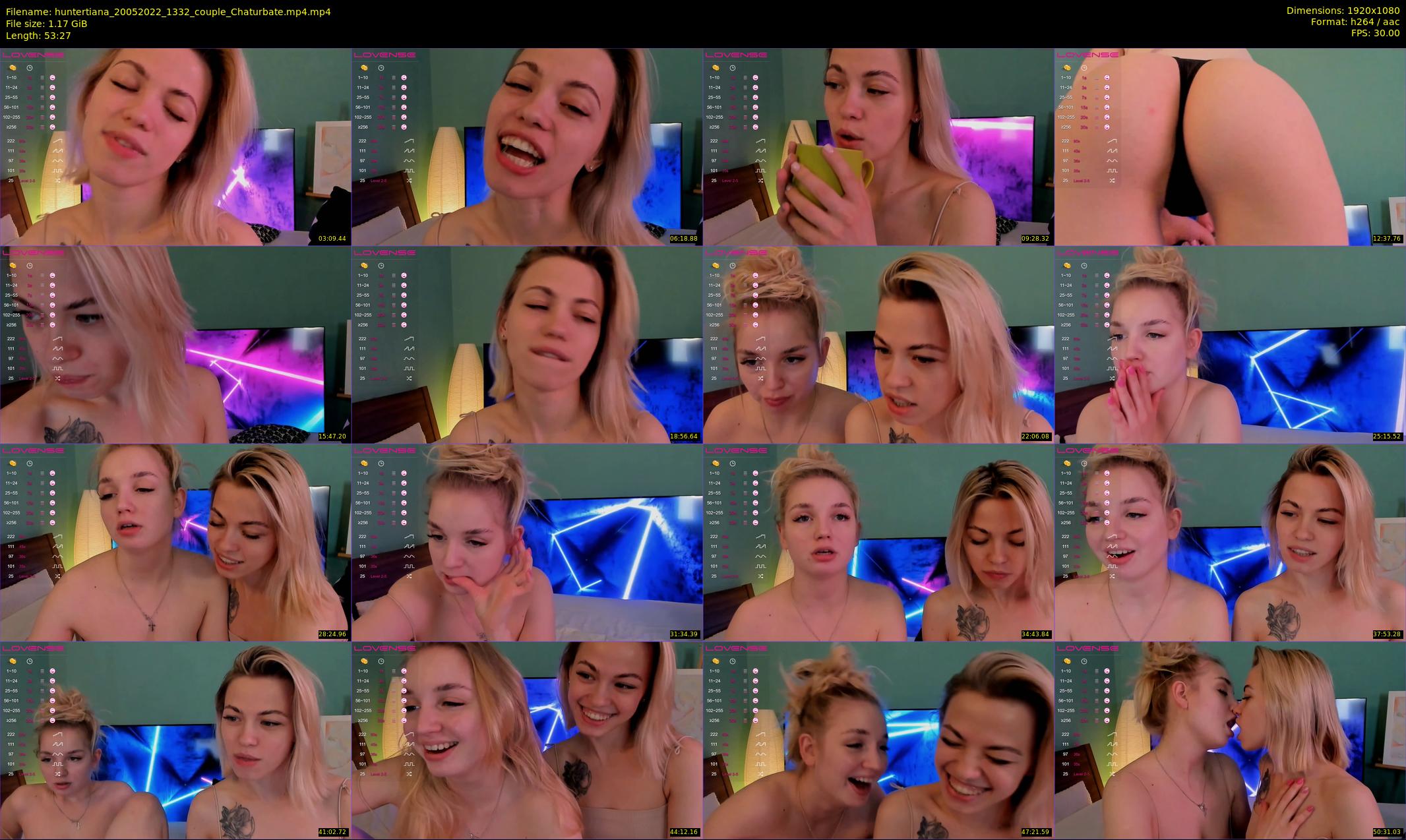 huntertiana — 54 minute Chaturbate female cam show recording, 1080p, May 20, 2022