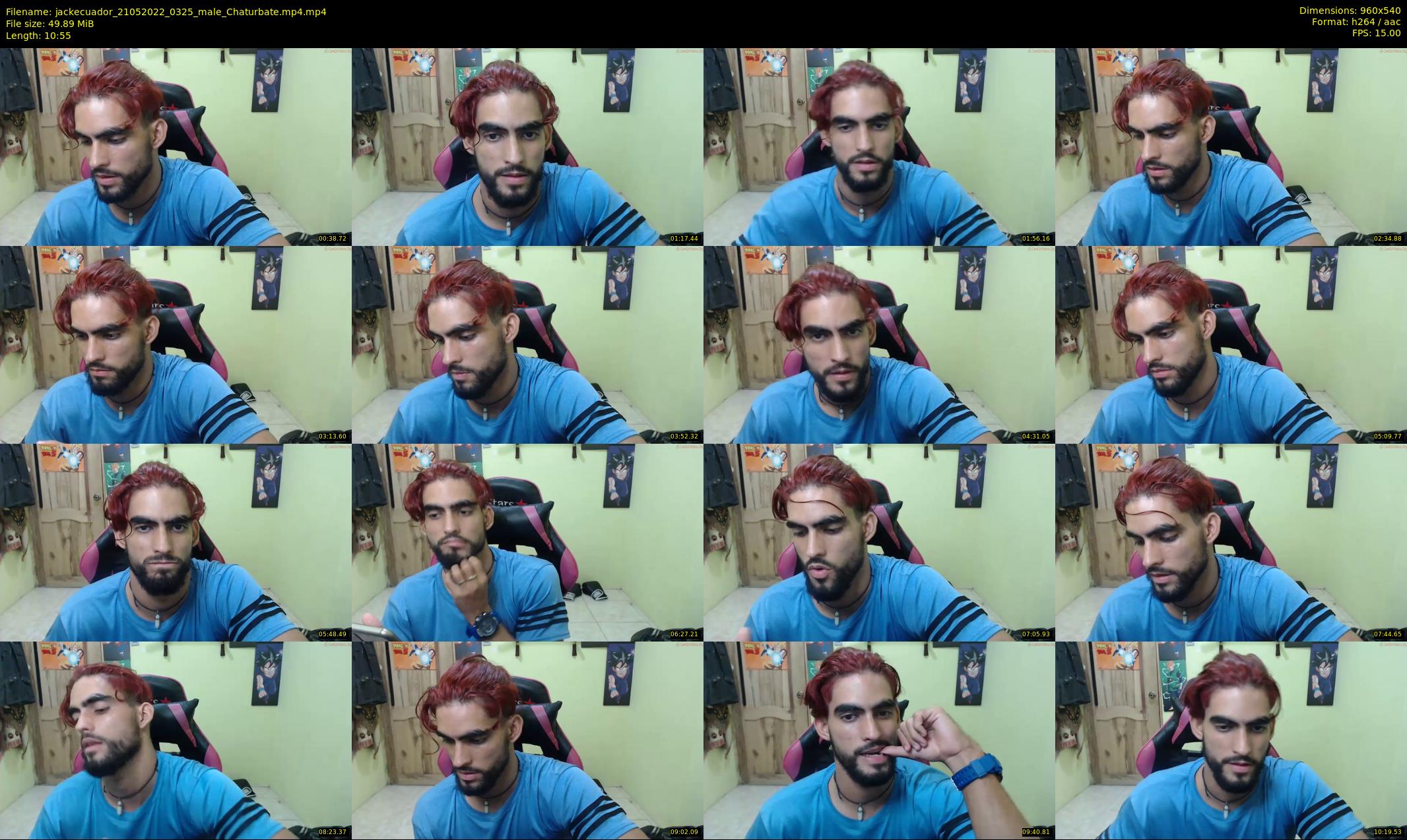 jackecuador — 11 minute Chaturbate male cam show recording, 480p, May 21, 2022