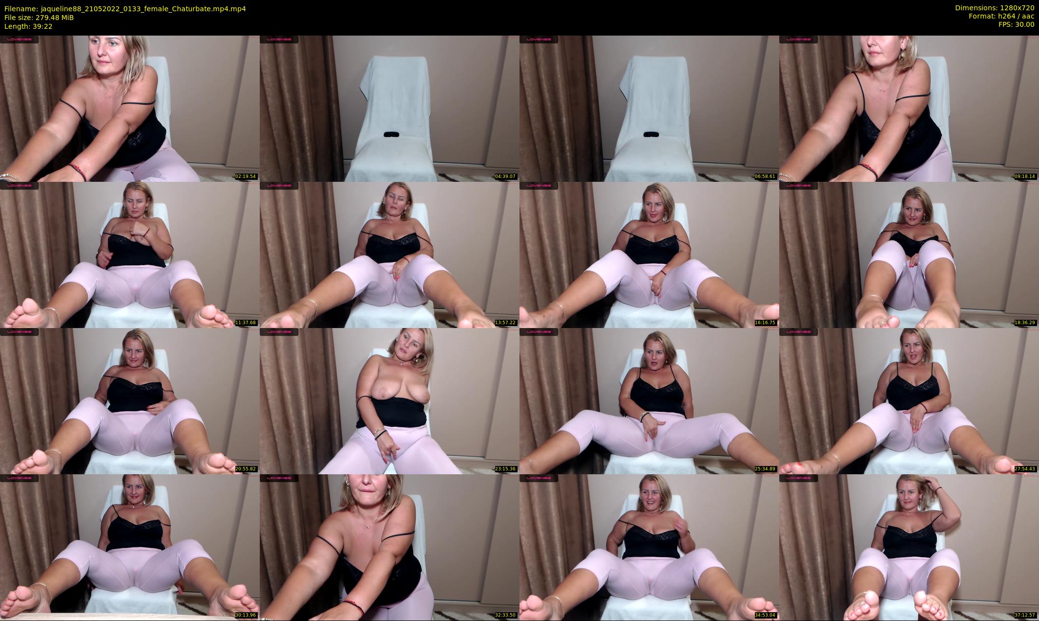 jaqueline88 — 40 minute Chaturbate female cam show recording, 720p, May 21, 2022
