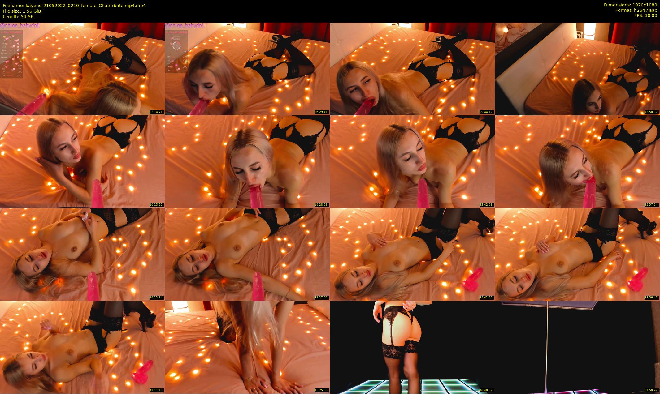 kayens — 55 minute Chaturbate couple cam show recording, 1080p, May 21, 2022