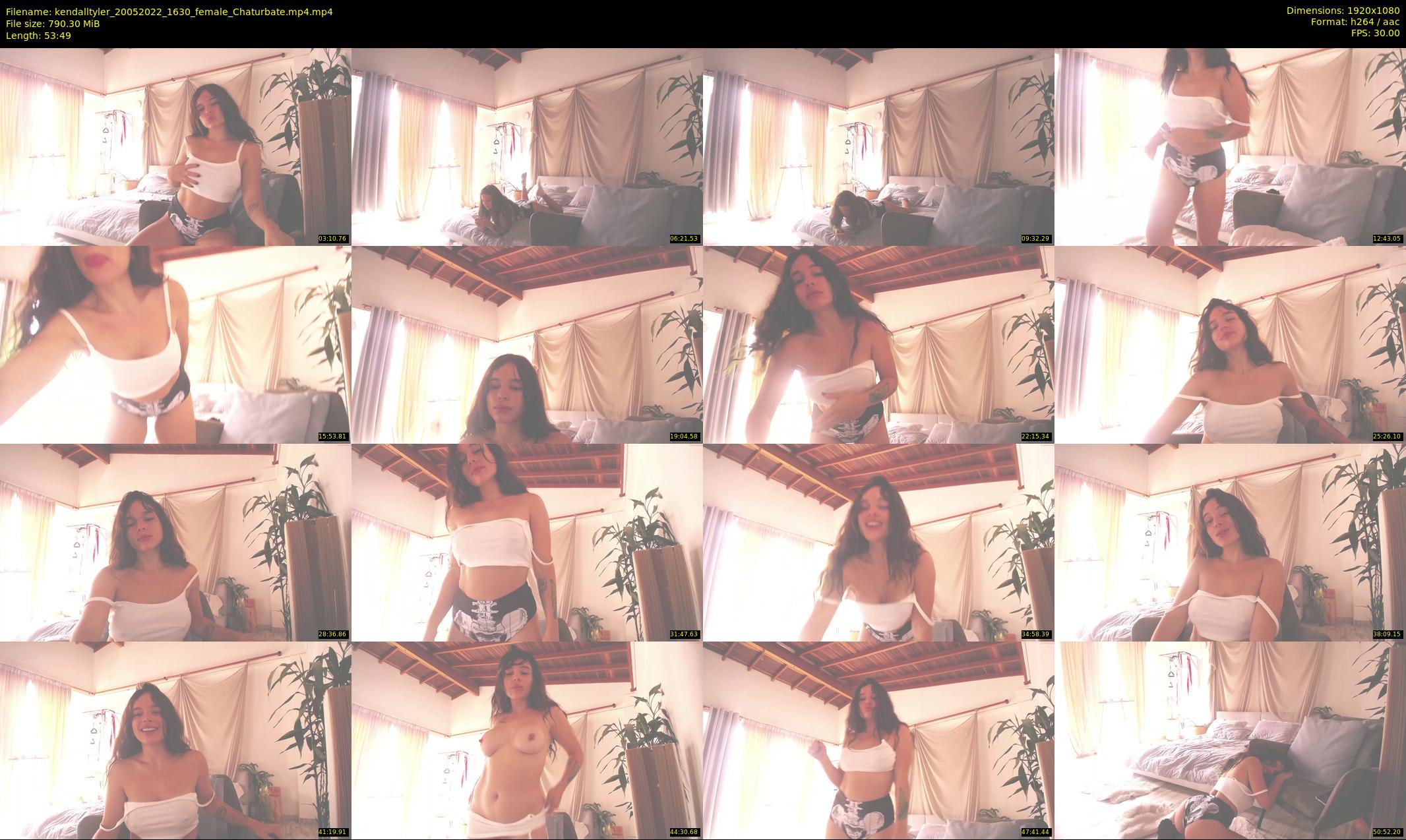 kendalltyler — 54 minute Chaturbate female cam show recording, 1080p, May 20, 2022
