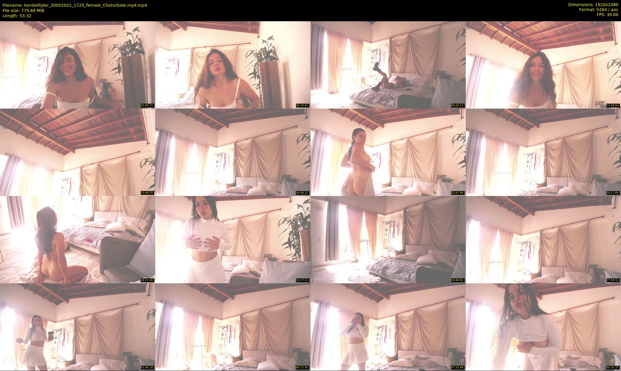 kendalltyler — 54 minute Chaturbate female cam show recording, 1080p, May 20, 2022