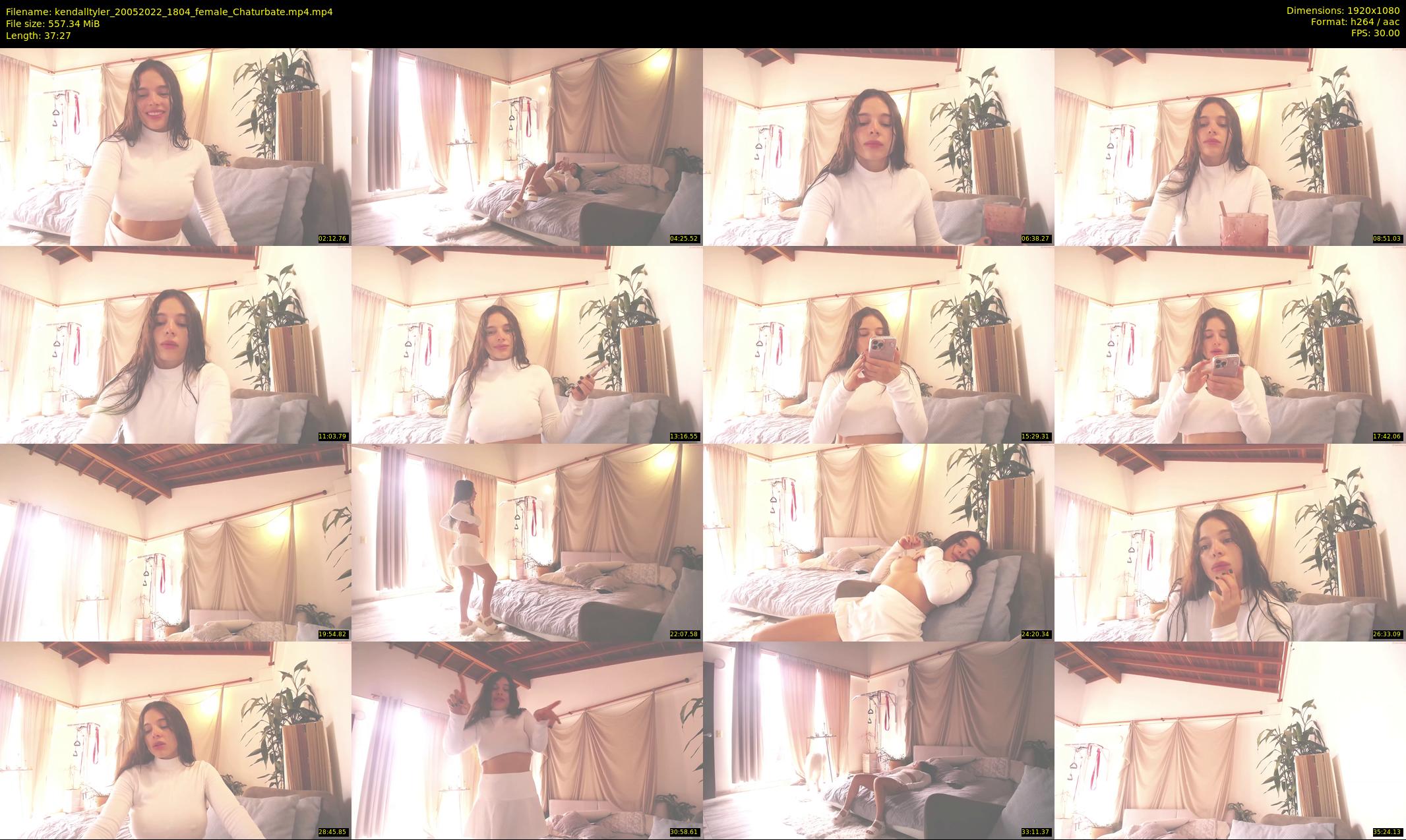 kendalltyler — 38 minute Chaturbate female cam show recording, 1080p, May 20, 2022