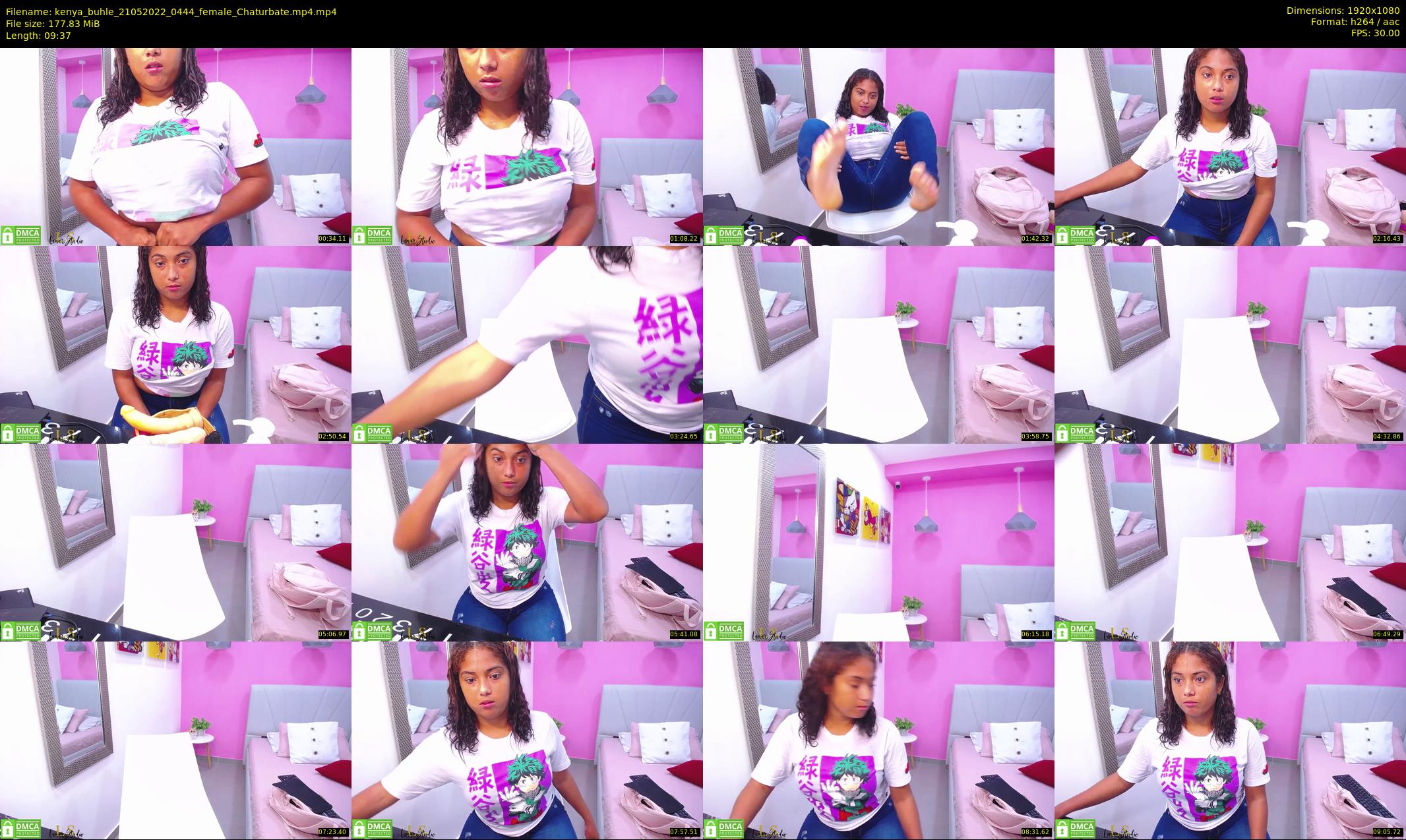 kenya_buhle — 10 minute Chaturbate female cam show recording, 1080p, May 21, 2022
