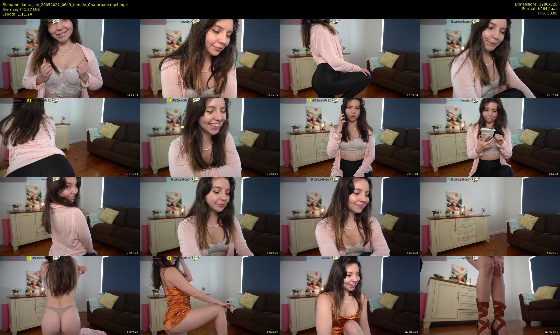 laura_lee — 72 minute Chaturbate female cam show recording, 720p, May 20, 2022