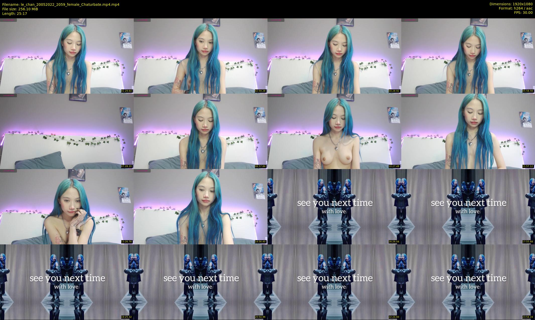 le_chan — 26 minute Chaturbate female cam show recording, 1080p, May 20, 2022