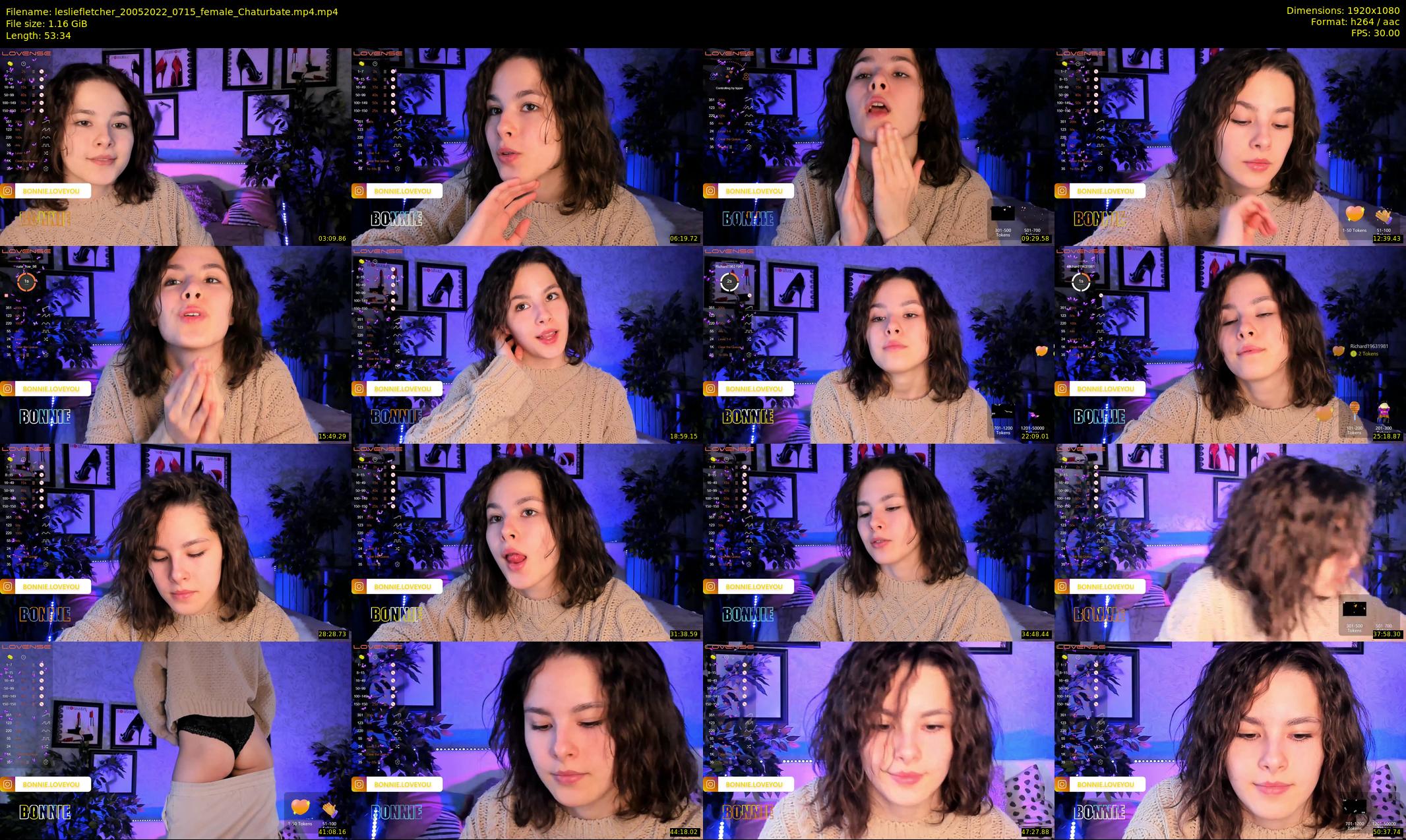 lesliefletcher — 54 minute Chaturbate couple cam show recording, 1080p, May 20, 2022