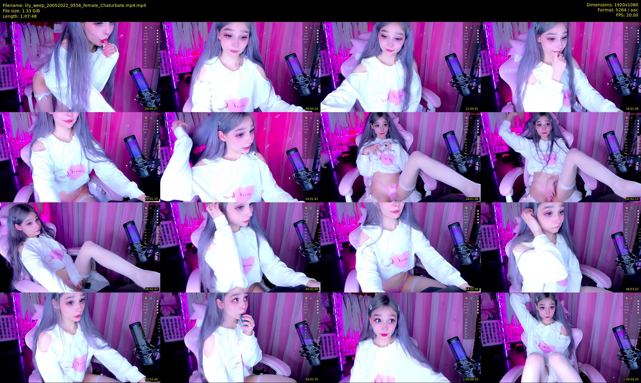 lily_weep — 68 minute Chaturbate female cam show recording, 1080p, May 20, 2022