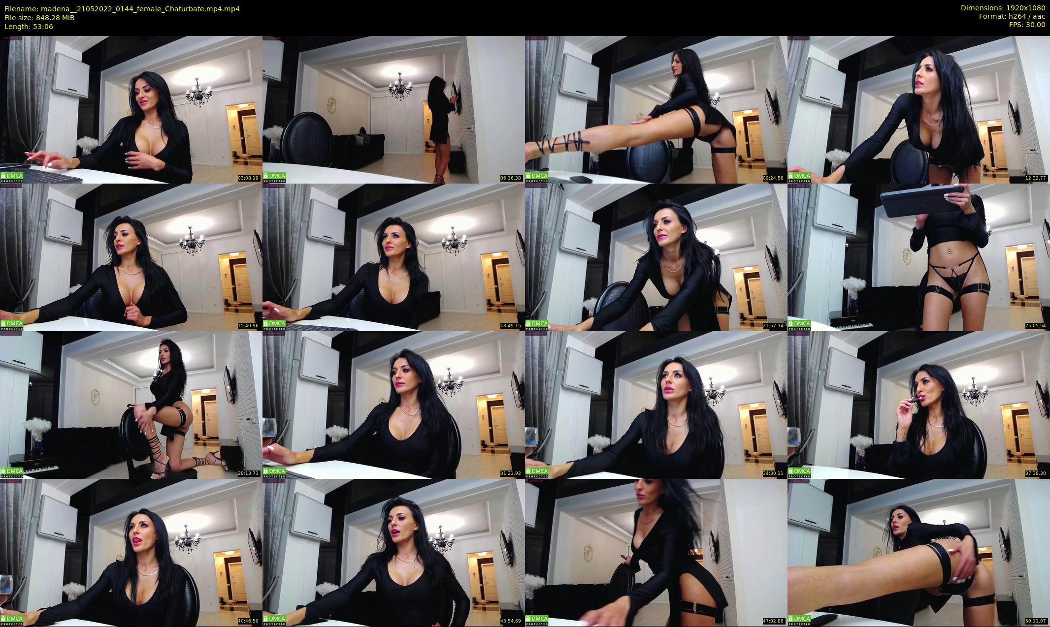 madena_ — 54 minute Chaturbate female cam show recording, 1080p, May 21, 2022