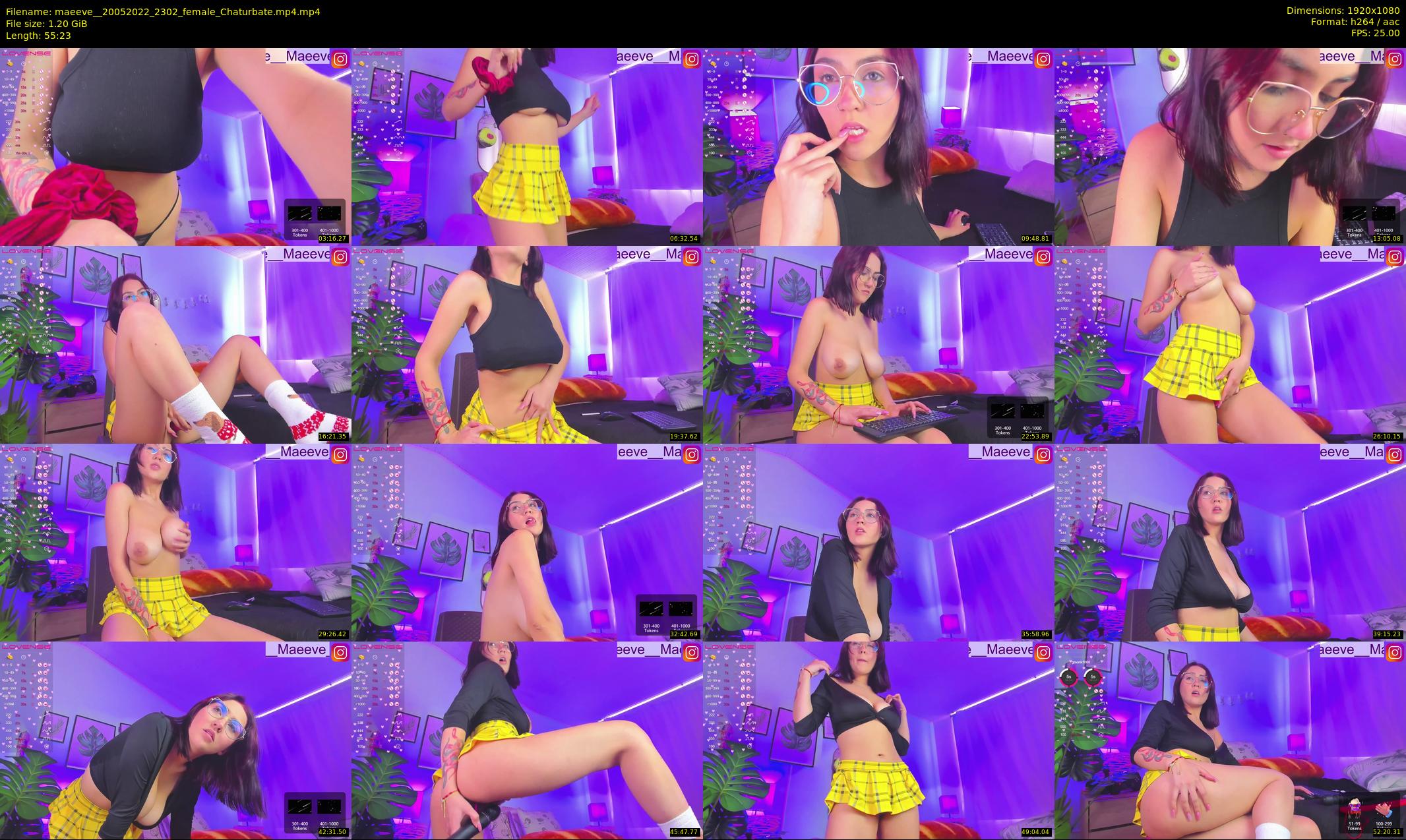 maeeve_ — 56 minute Chaturbate female cam show recording, 1080p, May 20, 2022