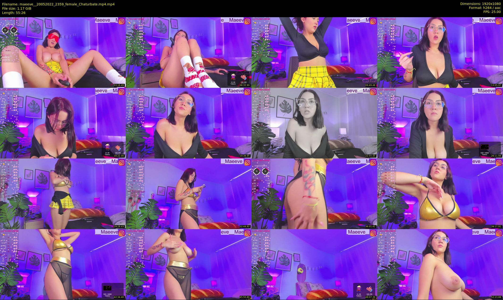 maeeve_ — 56 minute Chaturbate female cam show recording, 1080p, May 20, 2022