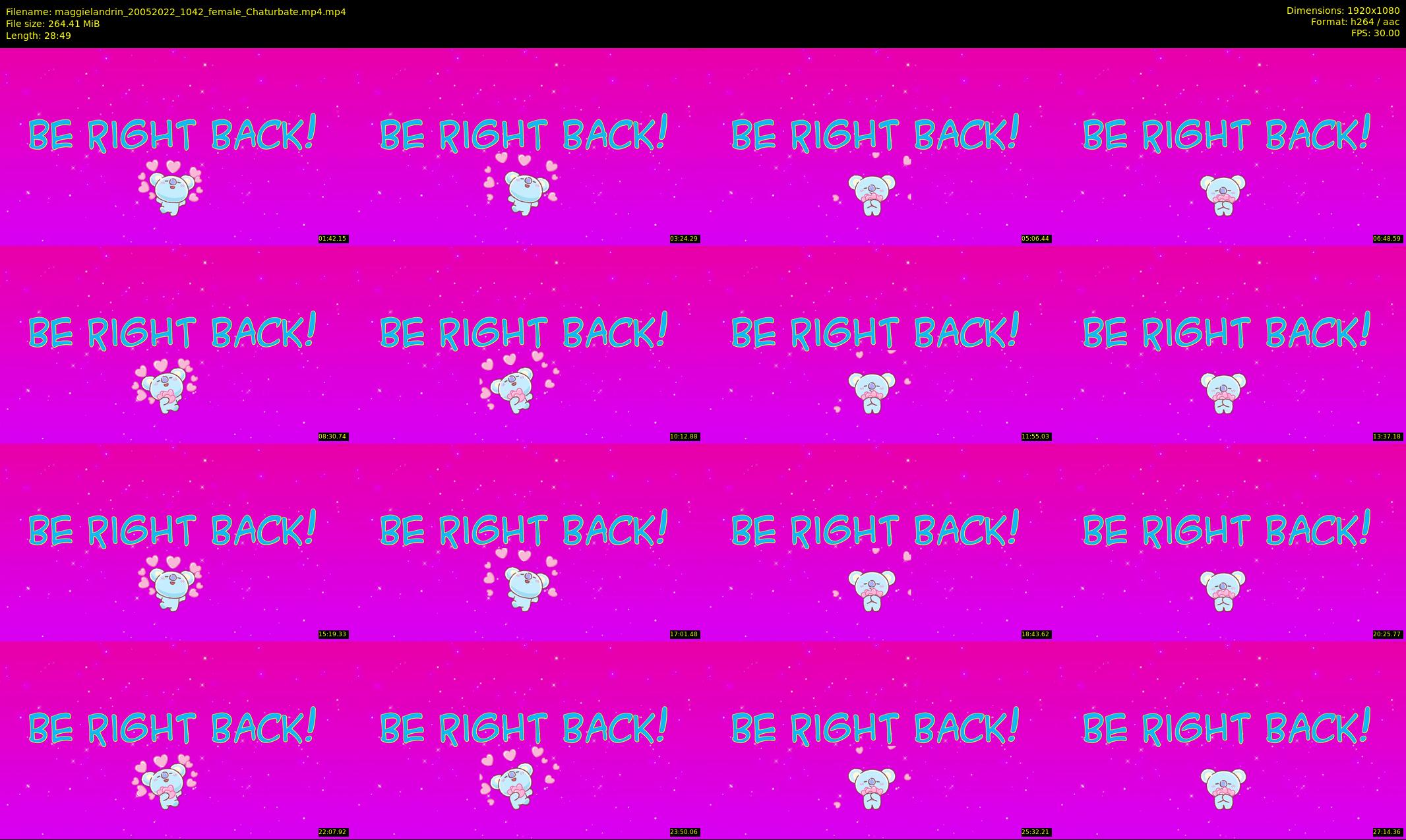 maggielandrin — 29 minute Chaturbate female cam show recording, 1080p, May 20, 2022