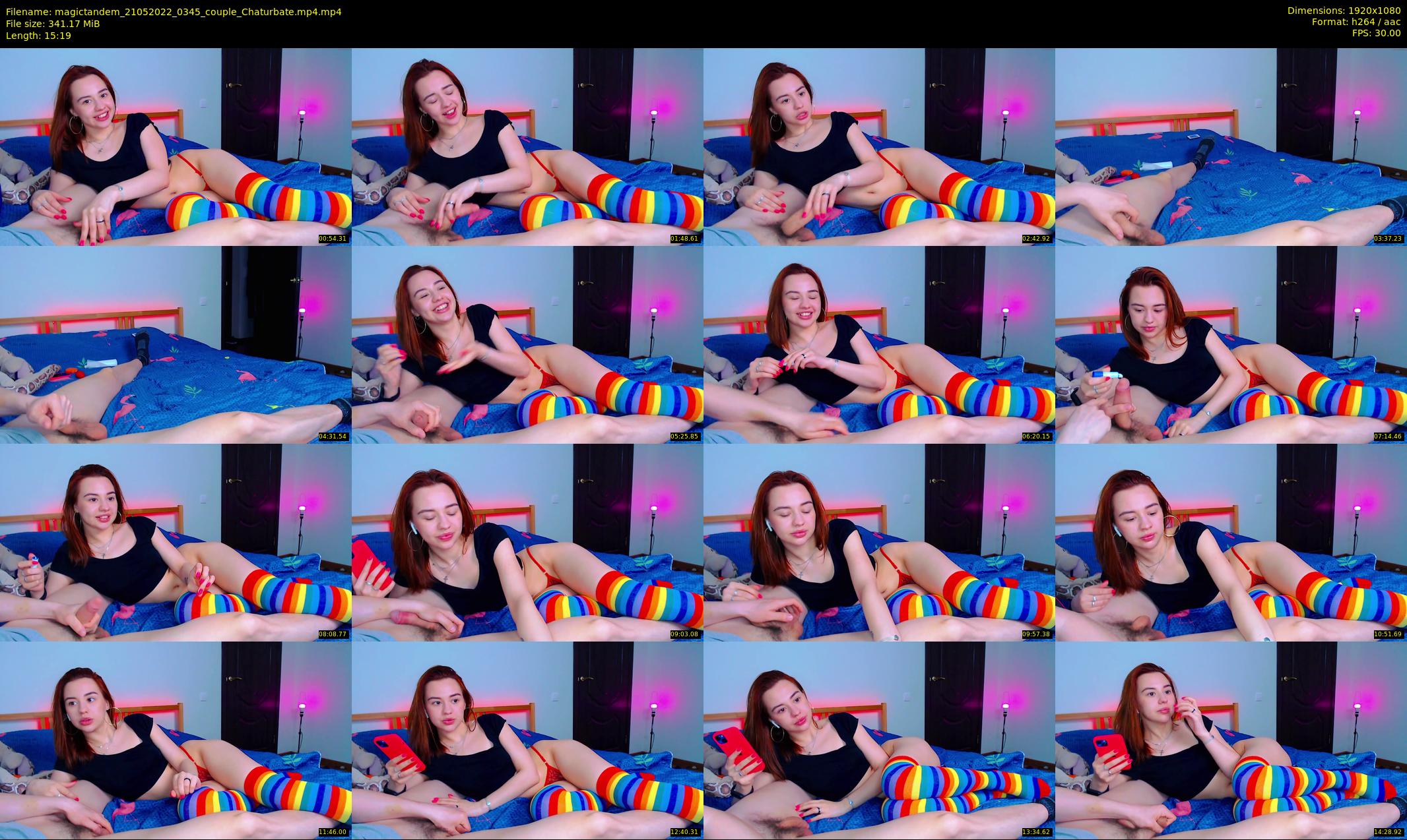 magictandem — 16 minute Chaturbate couple cam show recording, 1080p, May 21, 2022