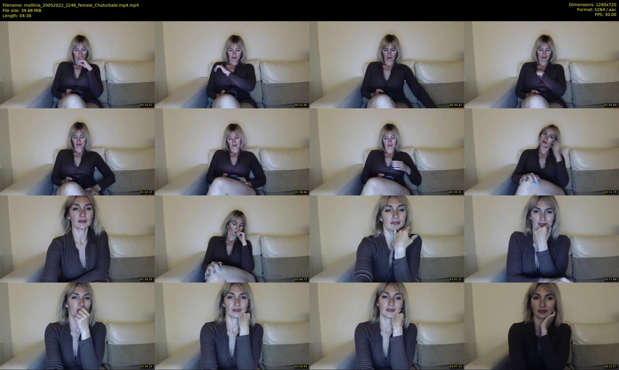 mallinia — 5 minute Chaturbate female cam show recording, 720p, May 20, 2022