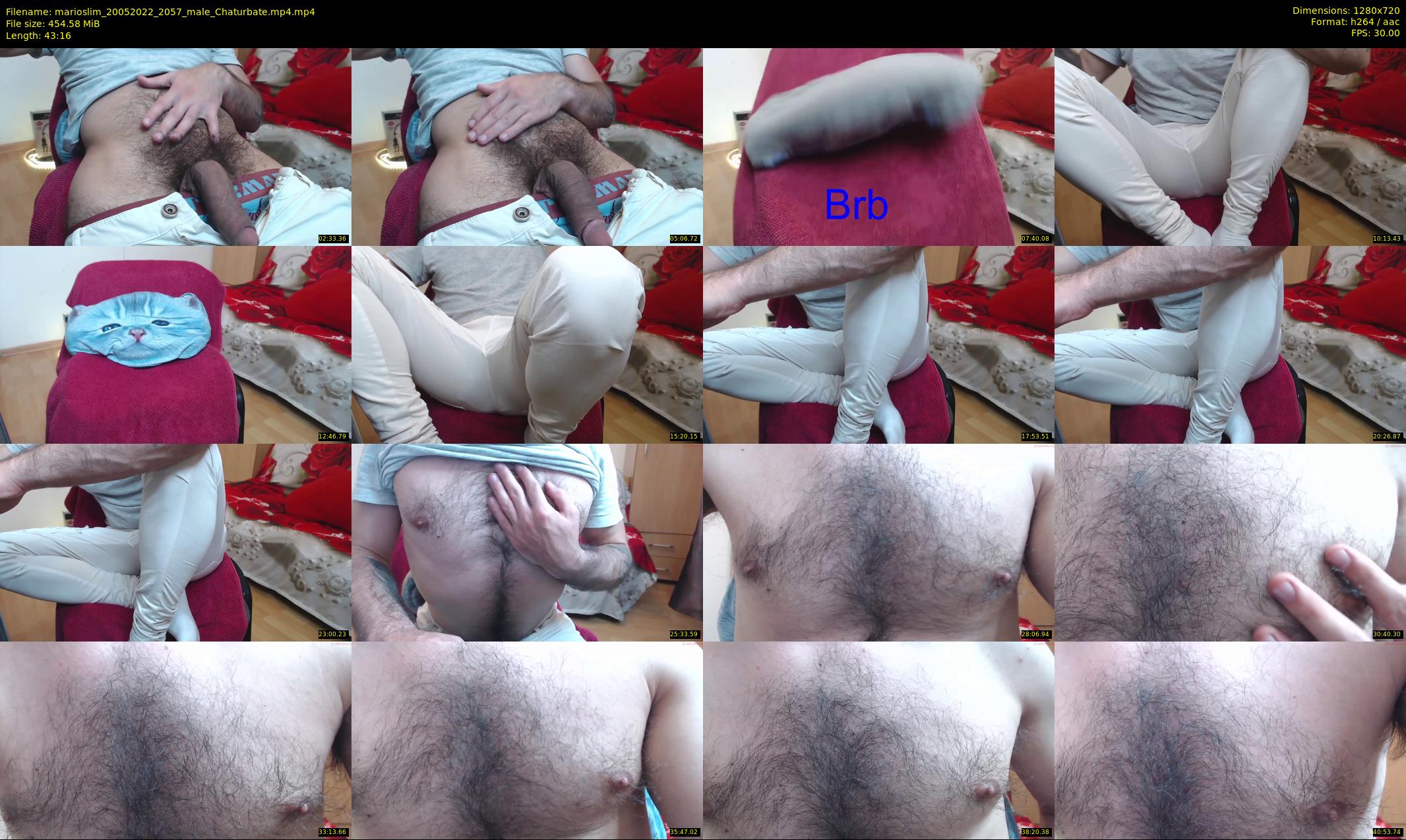 marioslim — 44 minute Chaturbate male cam show recording, 720p, May 20, 2022