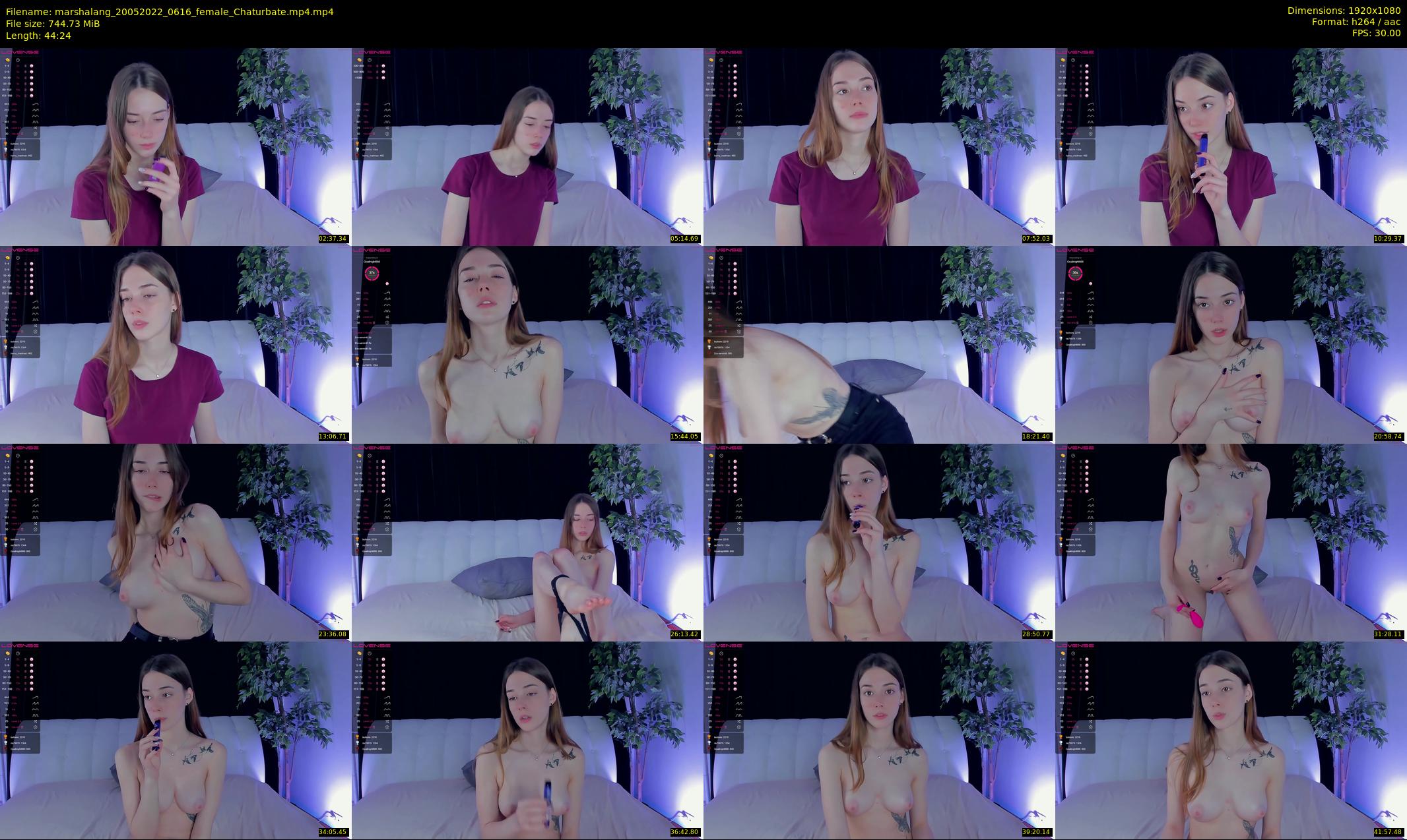 marshalang — 45 minute Chaturbate couple cam show recording, 1080p, May 20, 2022