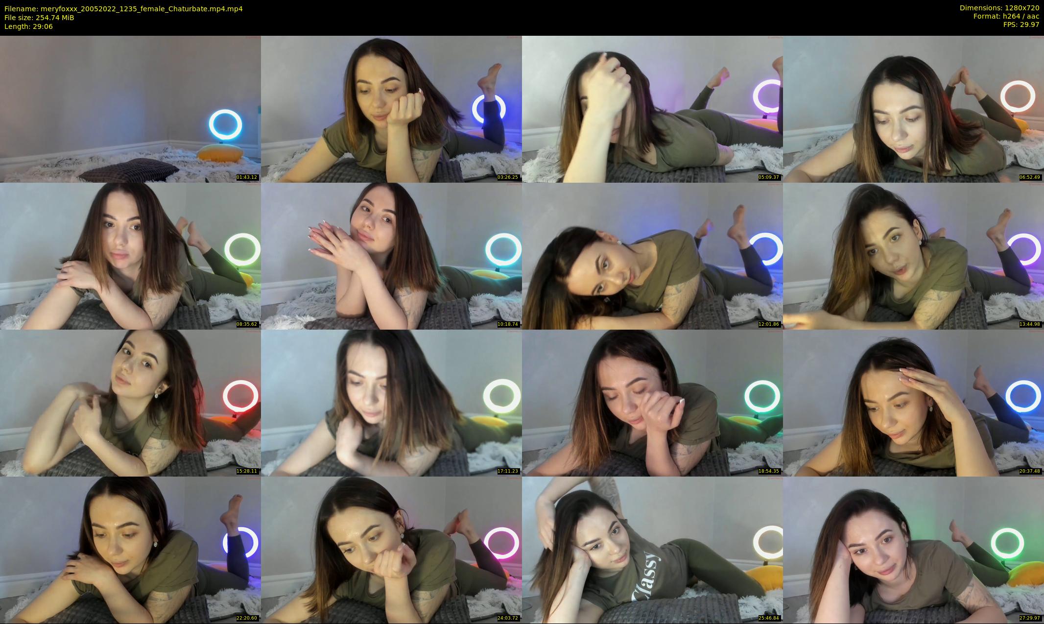 meryfoxxx — 30 minute Chaturbate female cam show recording, 720p, May 20, 2022