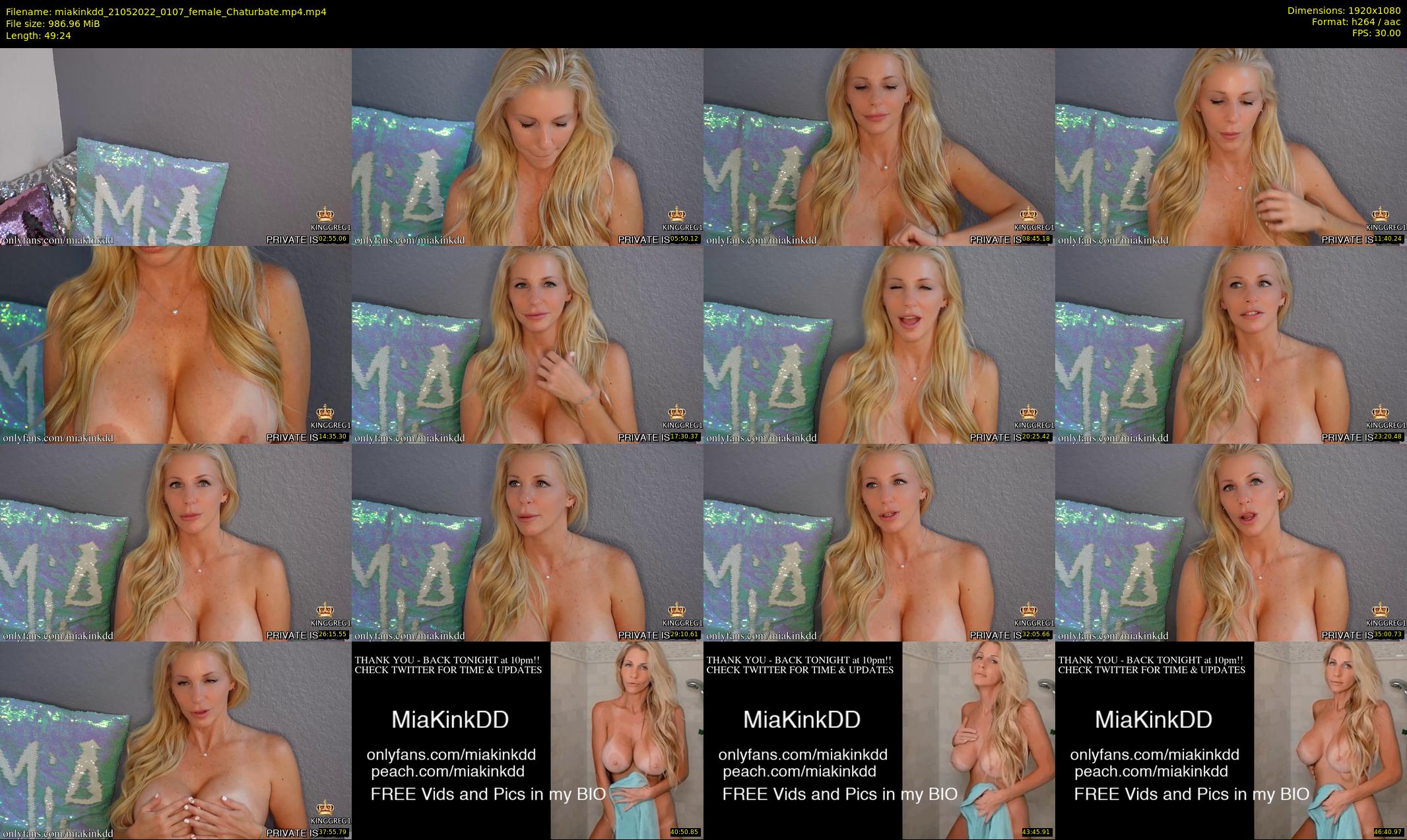 miakinkdd — 50 minute Chaturbate female cam show recording, 1080p, May 21, 2022