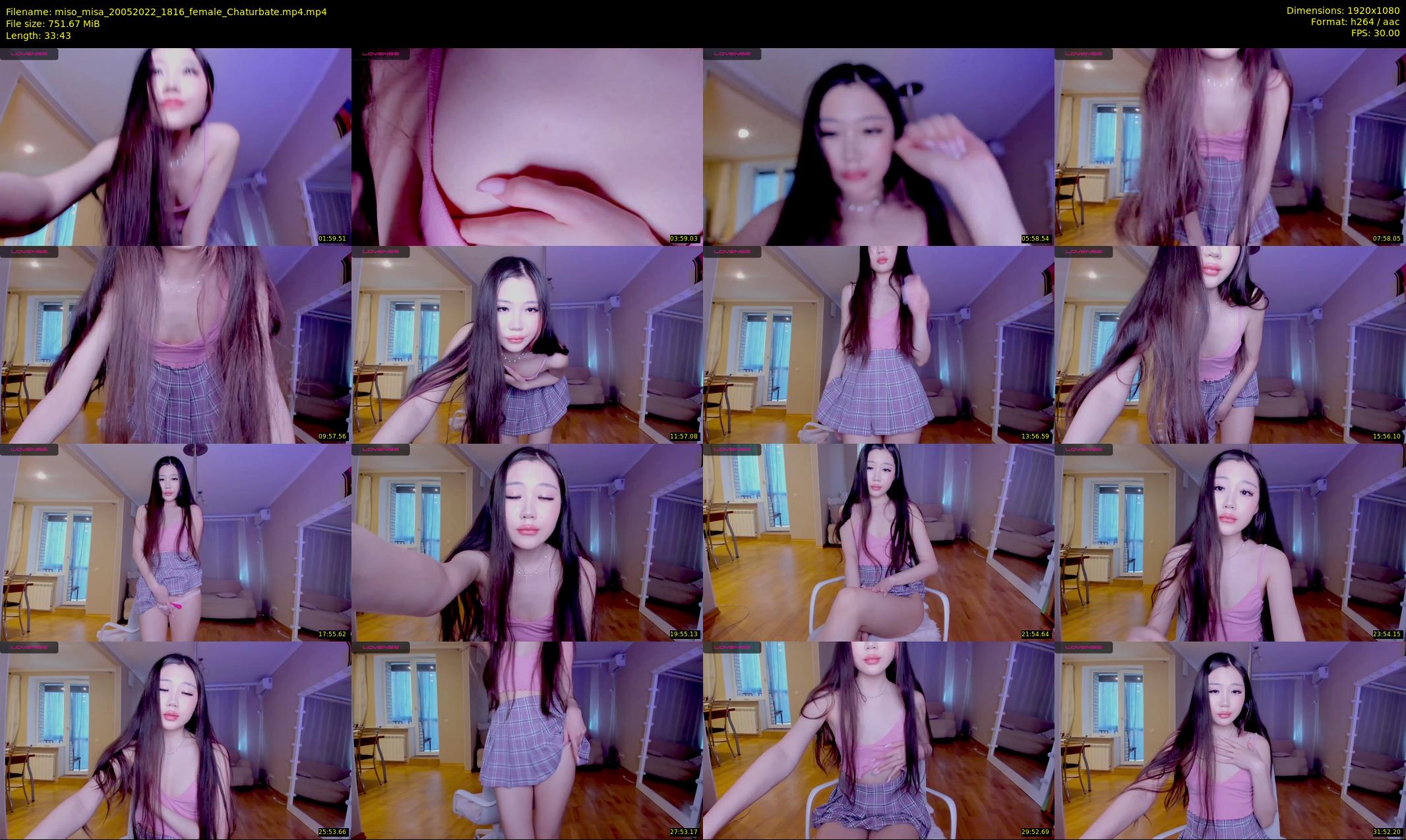 miso_misa — 34 minute Chaturbate female cam show recording, 1080p, May 20, 2022
