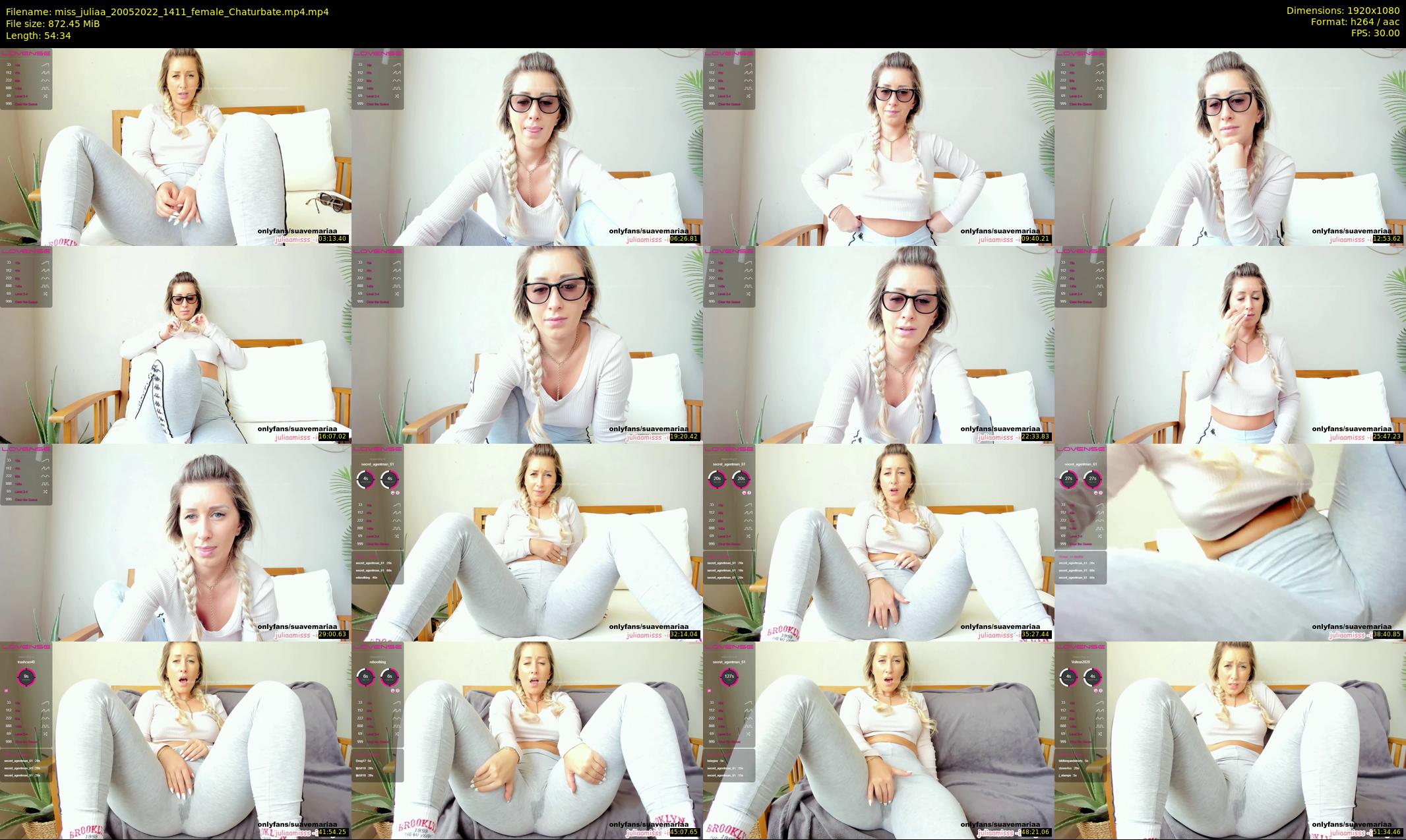 miss_juliaa — 55 minute Chaturbate female cam show recording, 1080p, May 20, 2022