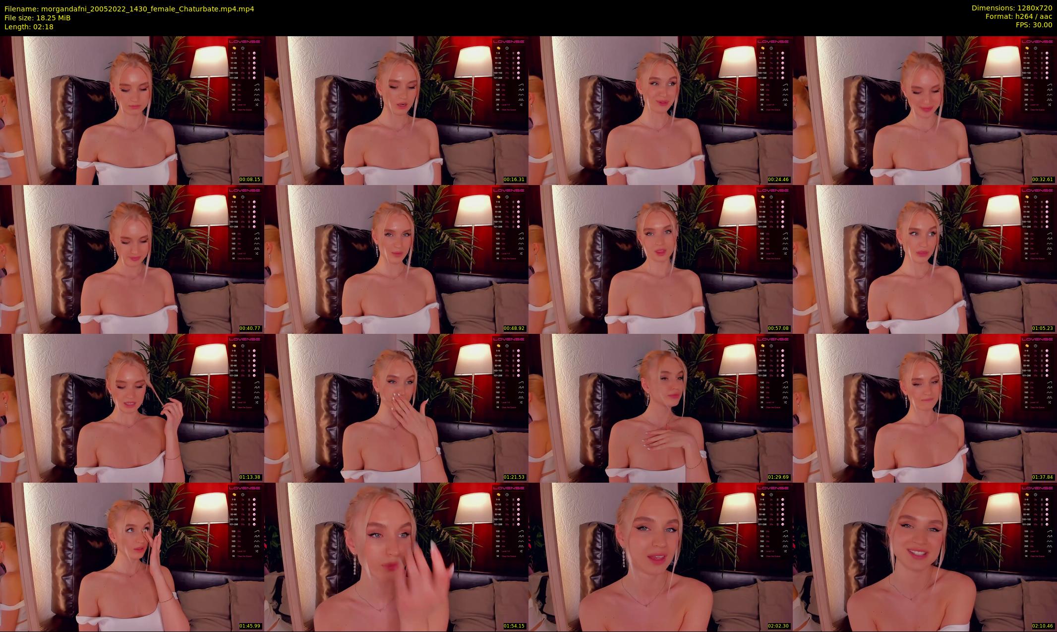 morgandafni — 3 minute Chaturbate couple cam show recording, 720p, May 20, 2022