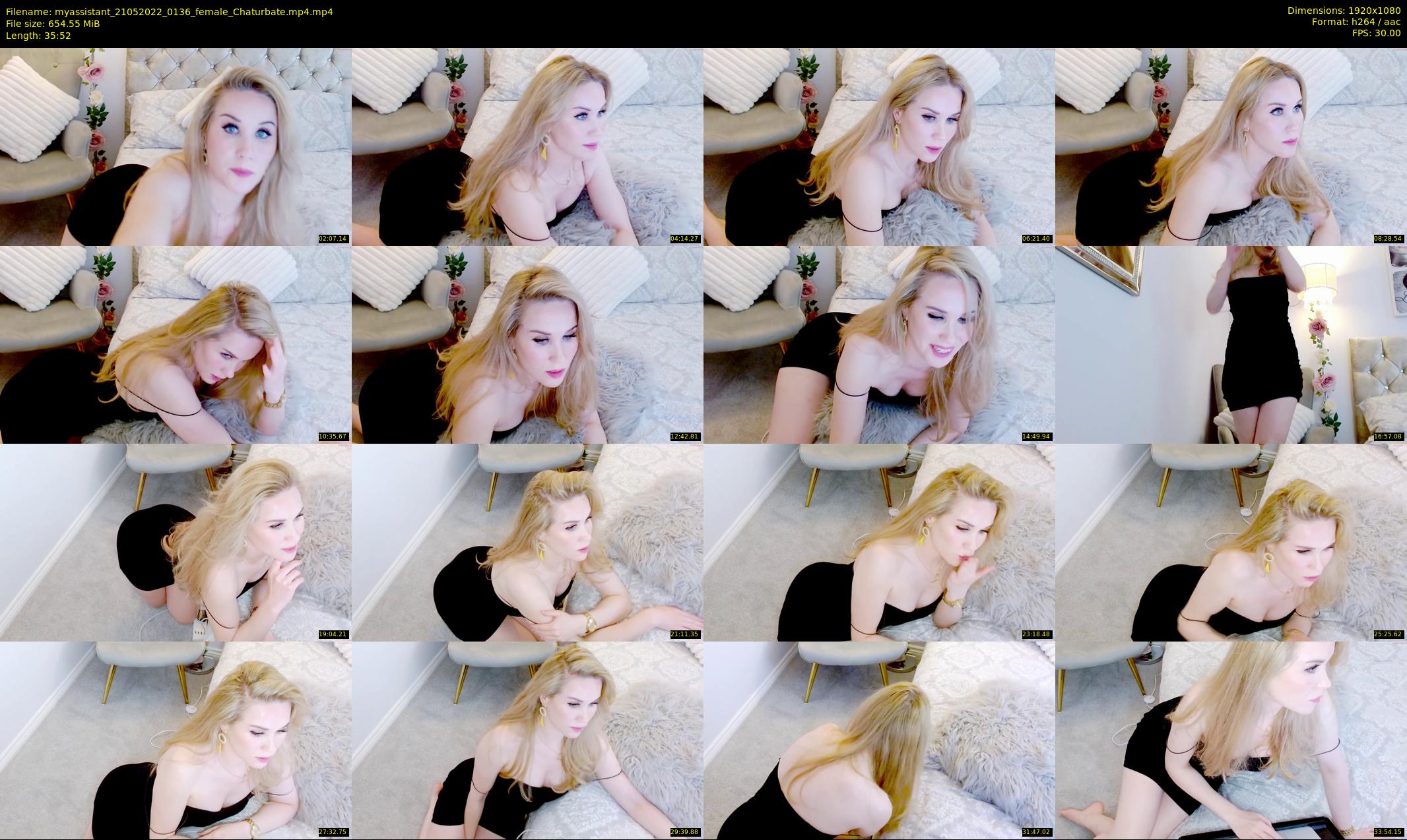 myassistant — 36 minute Chaturbate female cam show recording, 1080p, May 21, 2022