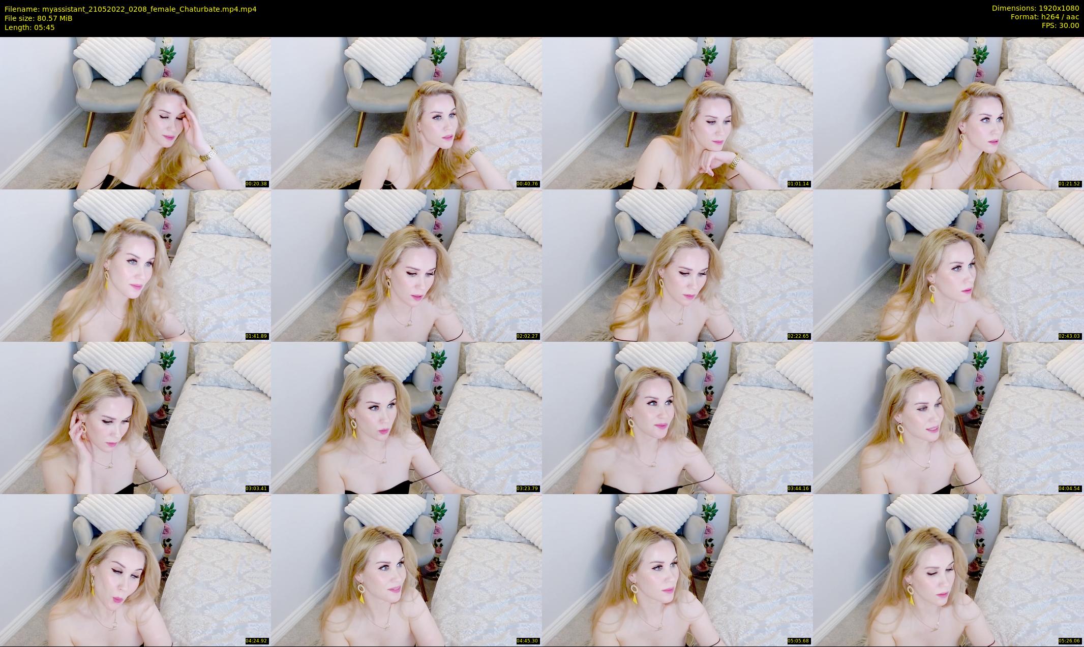 myassistant — 6 minute Chaturbate female cam show recording, 1080p, May 21, 2022