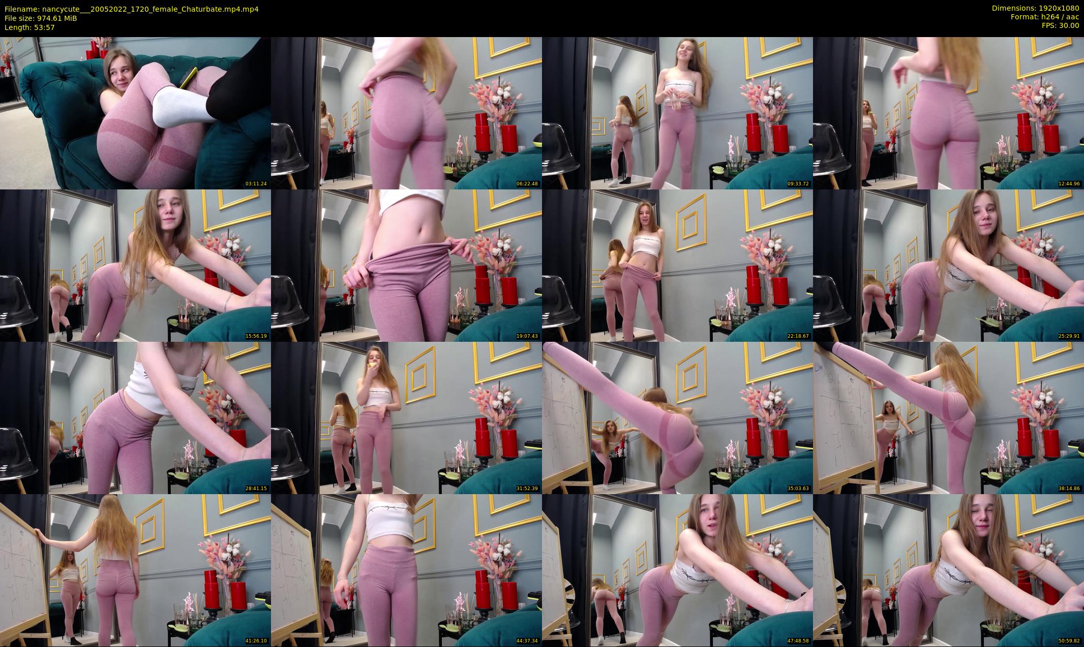 nancycute__ — 54 minute Chaturbate female cam show recording, 1080p, May 20, 2022