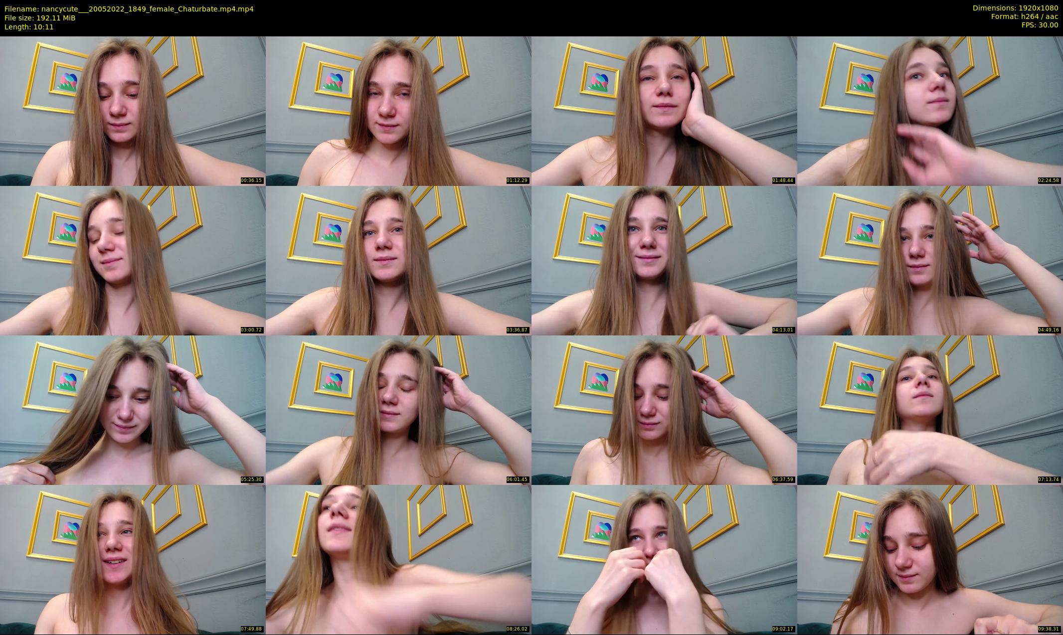 nancycute__ — 11 minute Chaturbate female cam show recording, 1080p, May 20, 2022