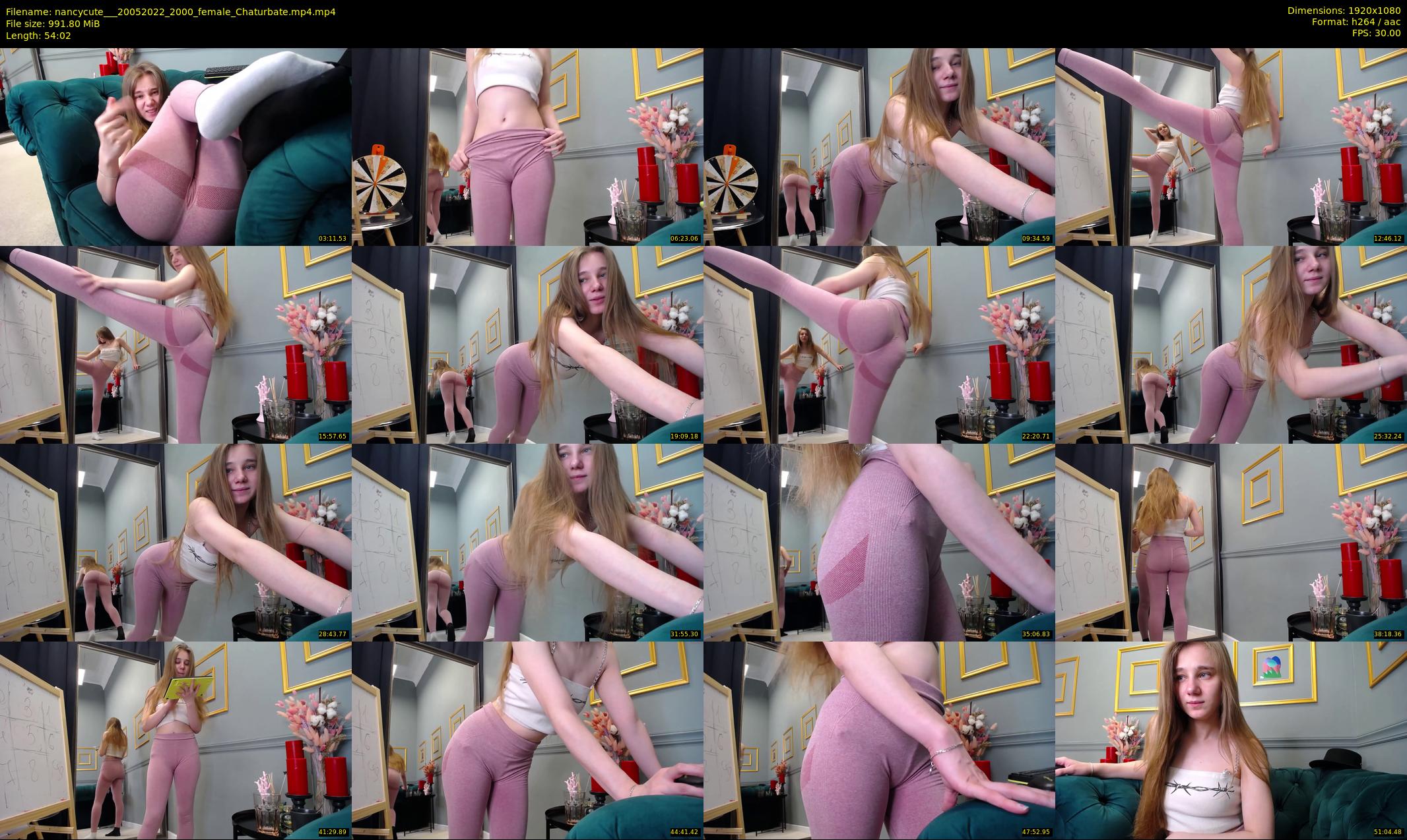 nancycute__ — 55 minute Chaturbate female cam show recording, 1080p, May 20, 2022