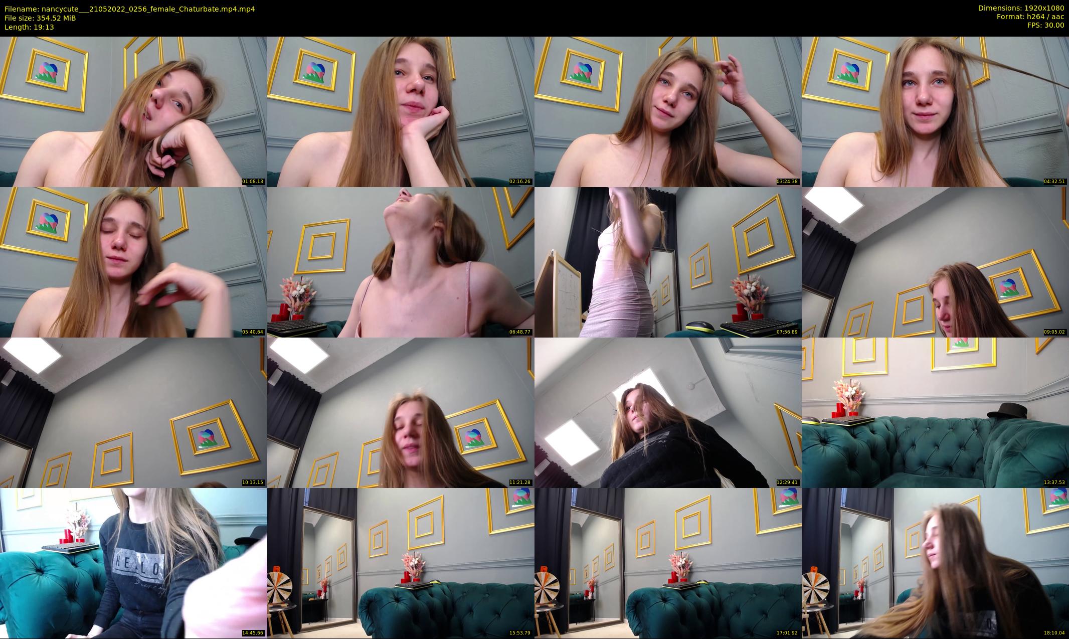 nancycute__ — 20 minute Chaturbate female cam show recording, 1080p, May 21, 2022