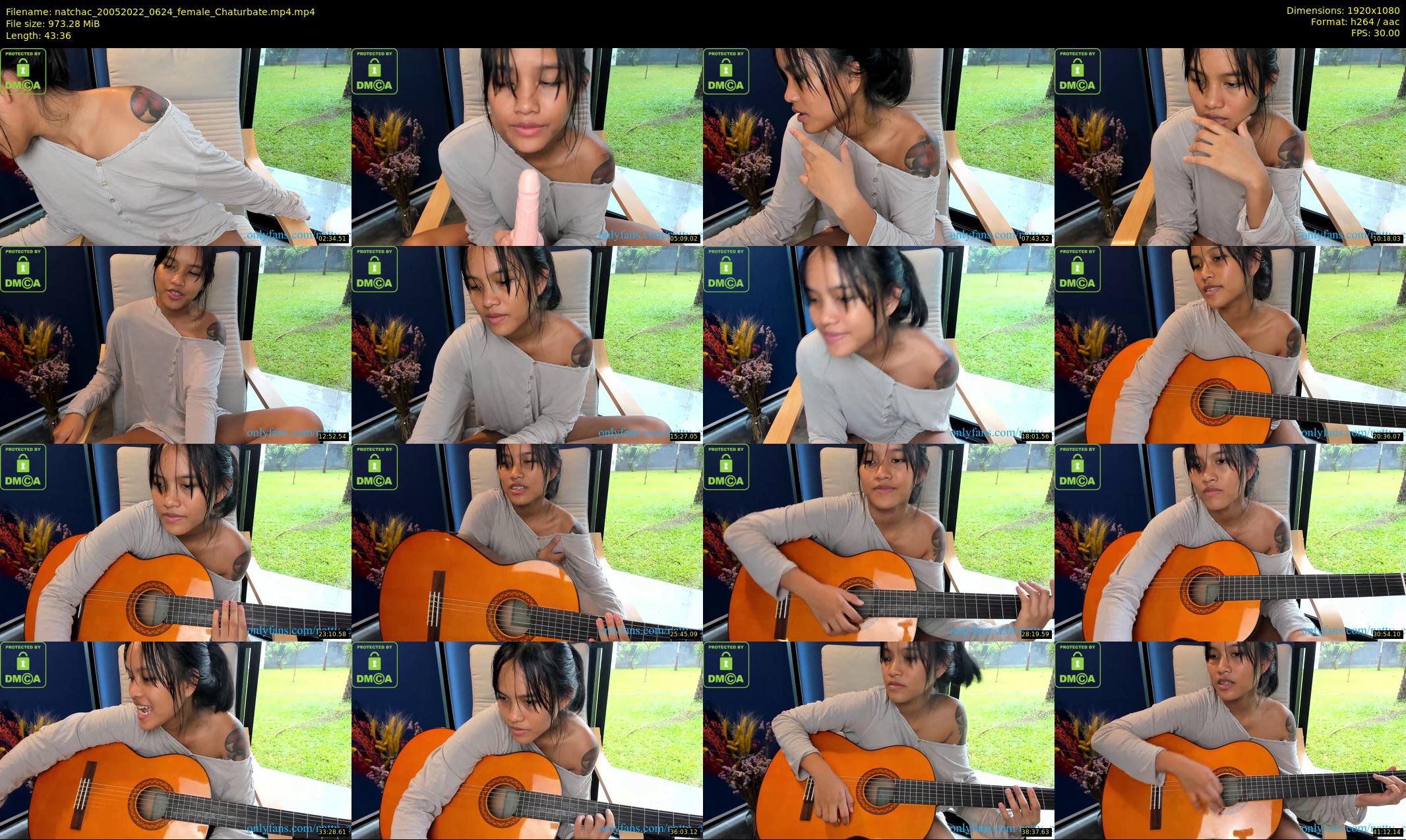 natchac — 44 minute Chaturbate female cam show recording, 1080p, May 20, 2022