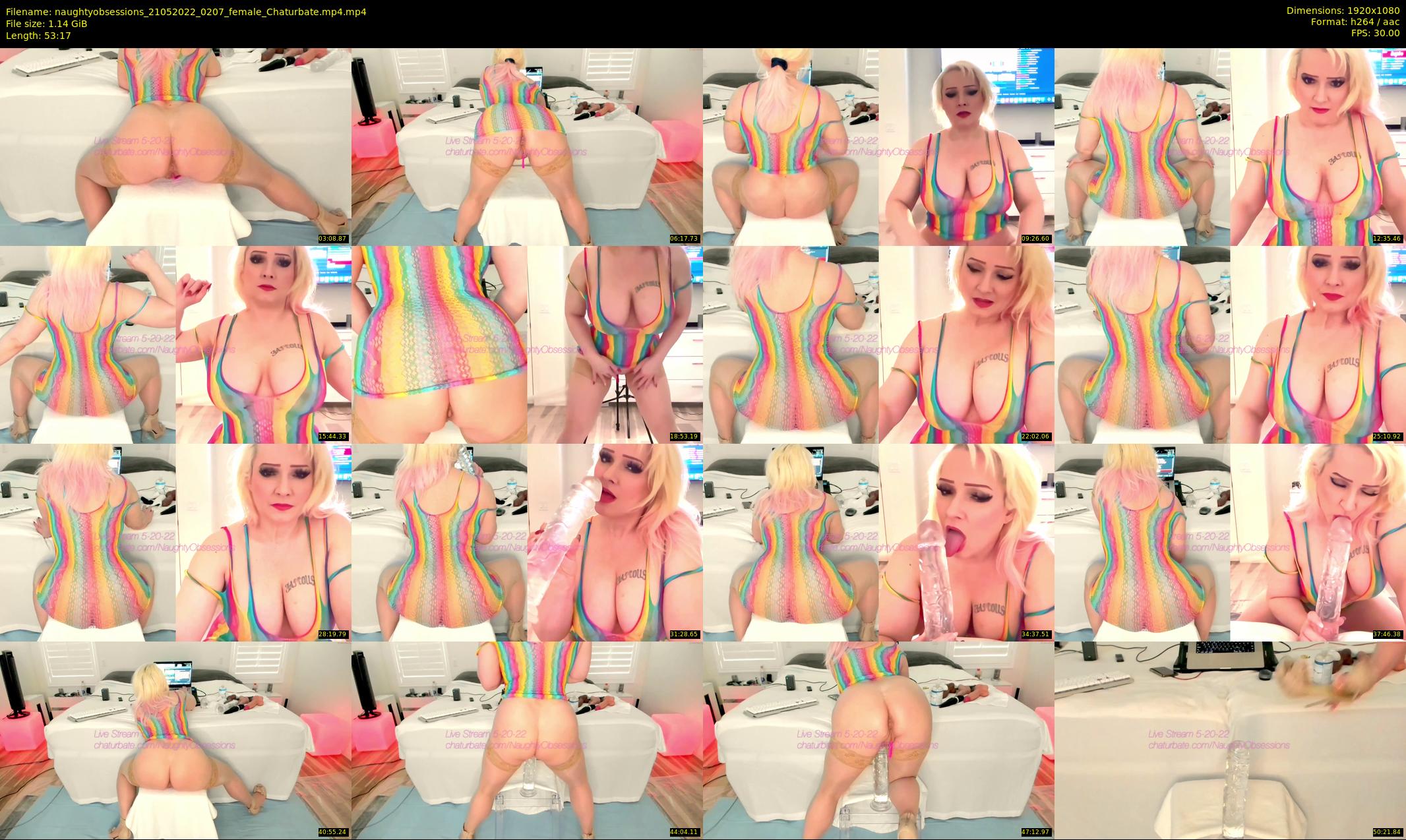 naughtyobsessions — 54 minute Chaturbate female cam show recording, 1080p, May 21, 2022