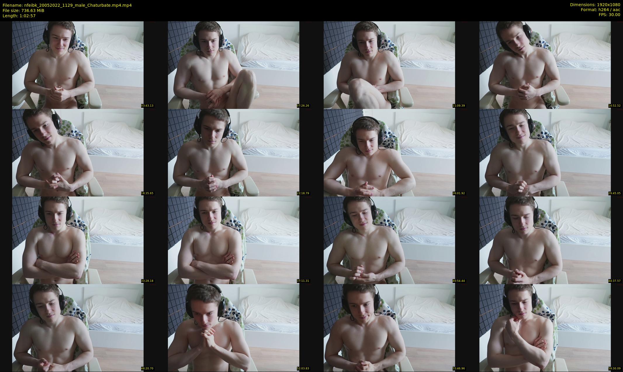 nfeibk — 63 minute Chaturbate male cam show recording, 1080p, May 20, 2022