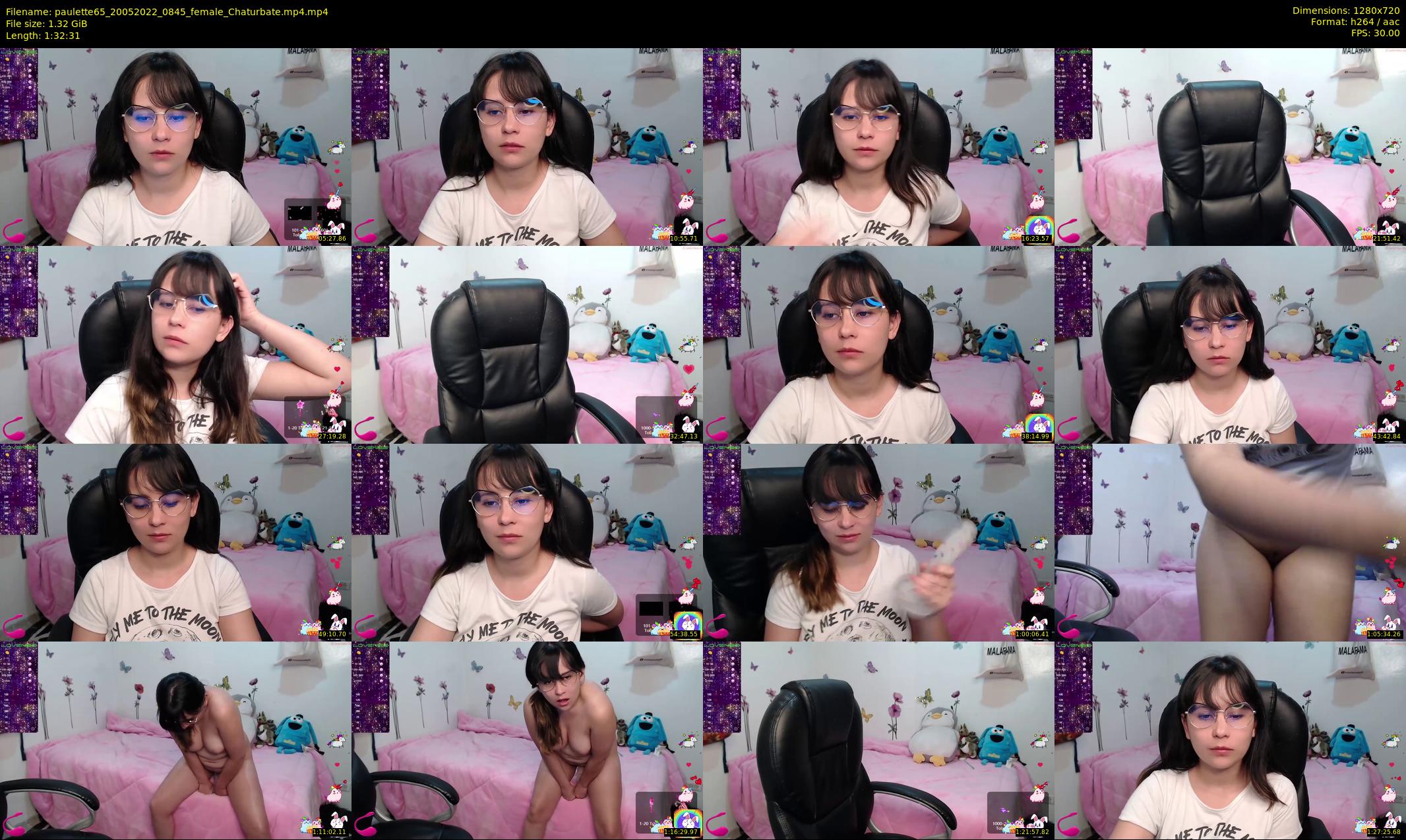 paulette65 — 93 minute Chaturbate female cam show recording, 720p, May 20, 2022
