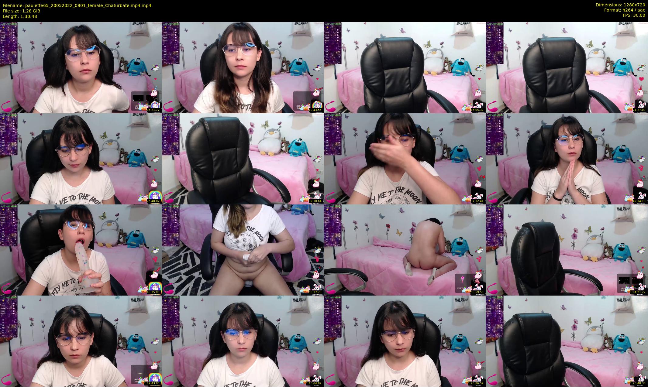 paulette65 — 91 minute Chaturbate female cam show recording, 720p, May 20, 2022