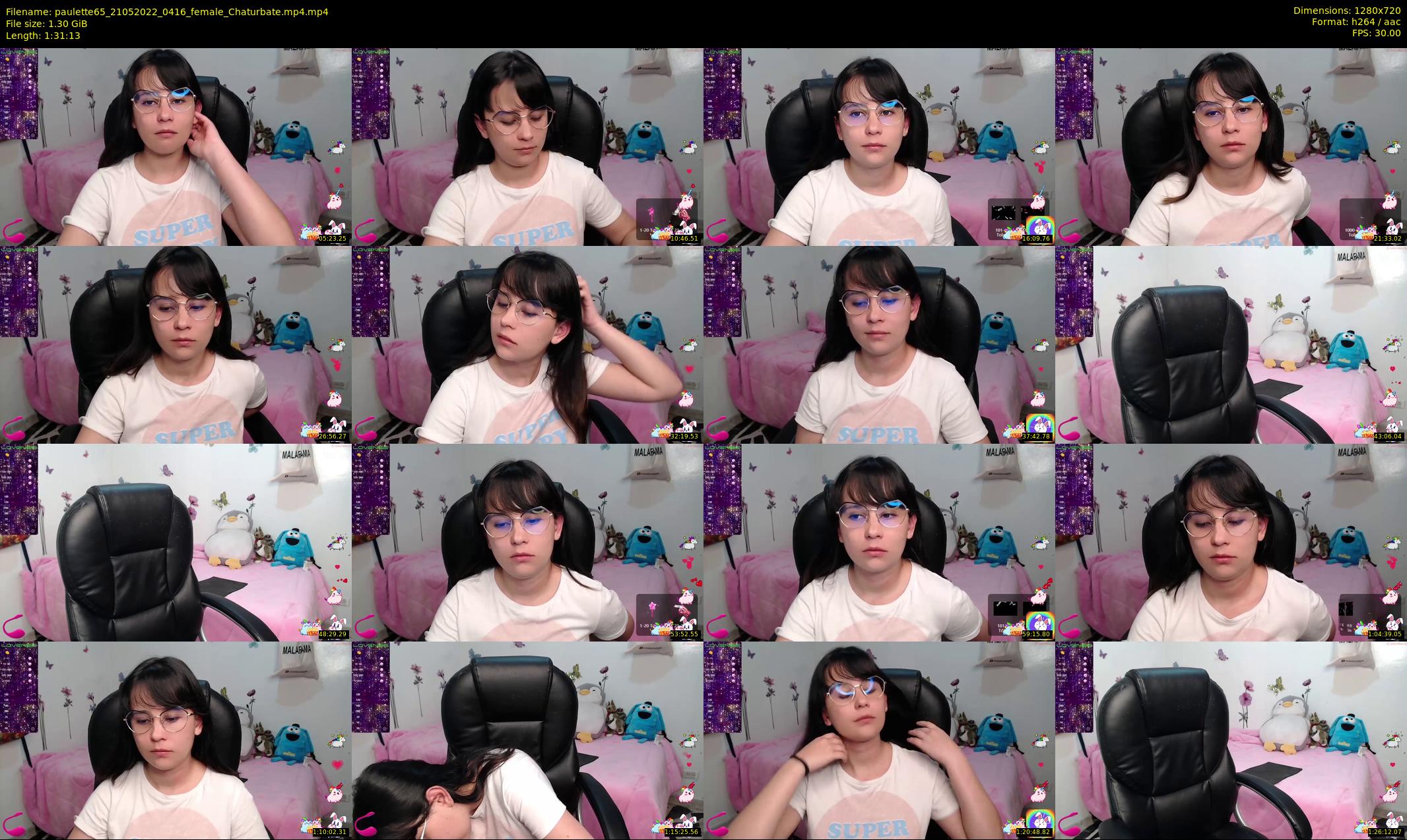 paulette65 — 92 minute Chaturbate female cam show recording, 720p, May 21, 2022
