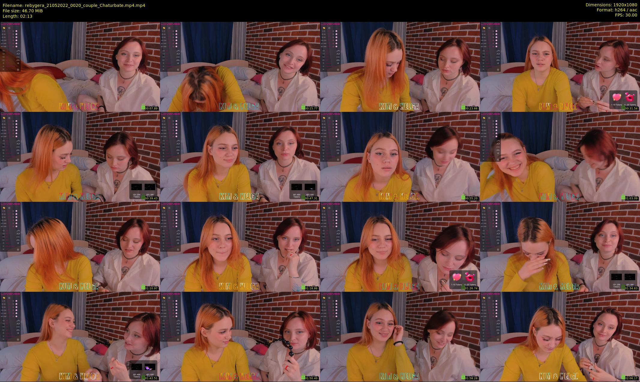 rebygera — 3 minute Chaturbate couple cam show recording, 1080p, May 21, 2022