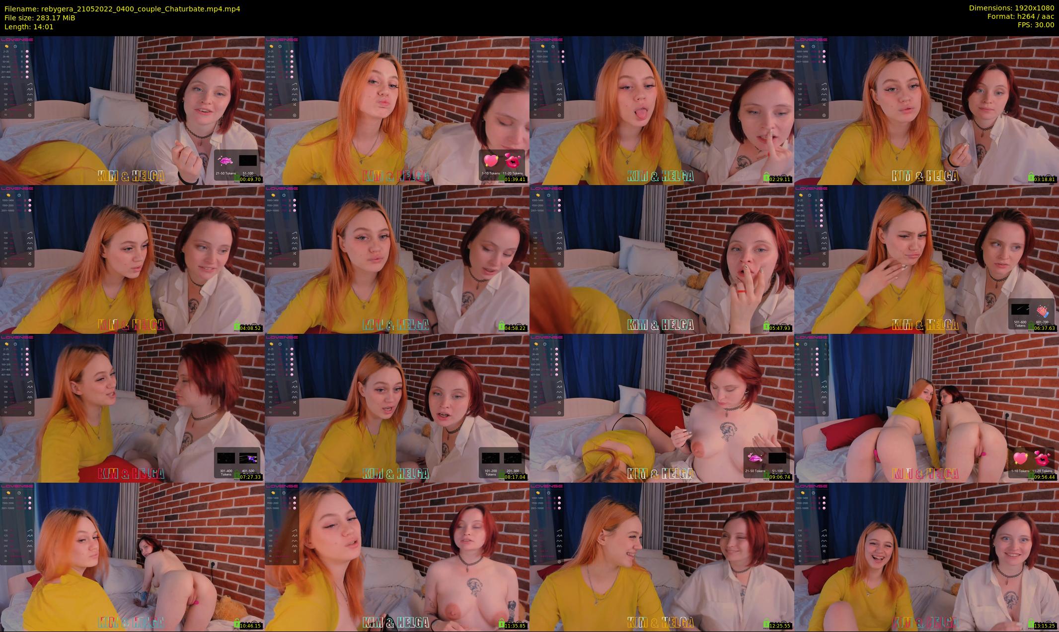 rebygera — 15 minute Chaturbate couple cam show recording, 1080p, May 21, 2022